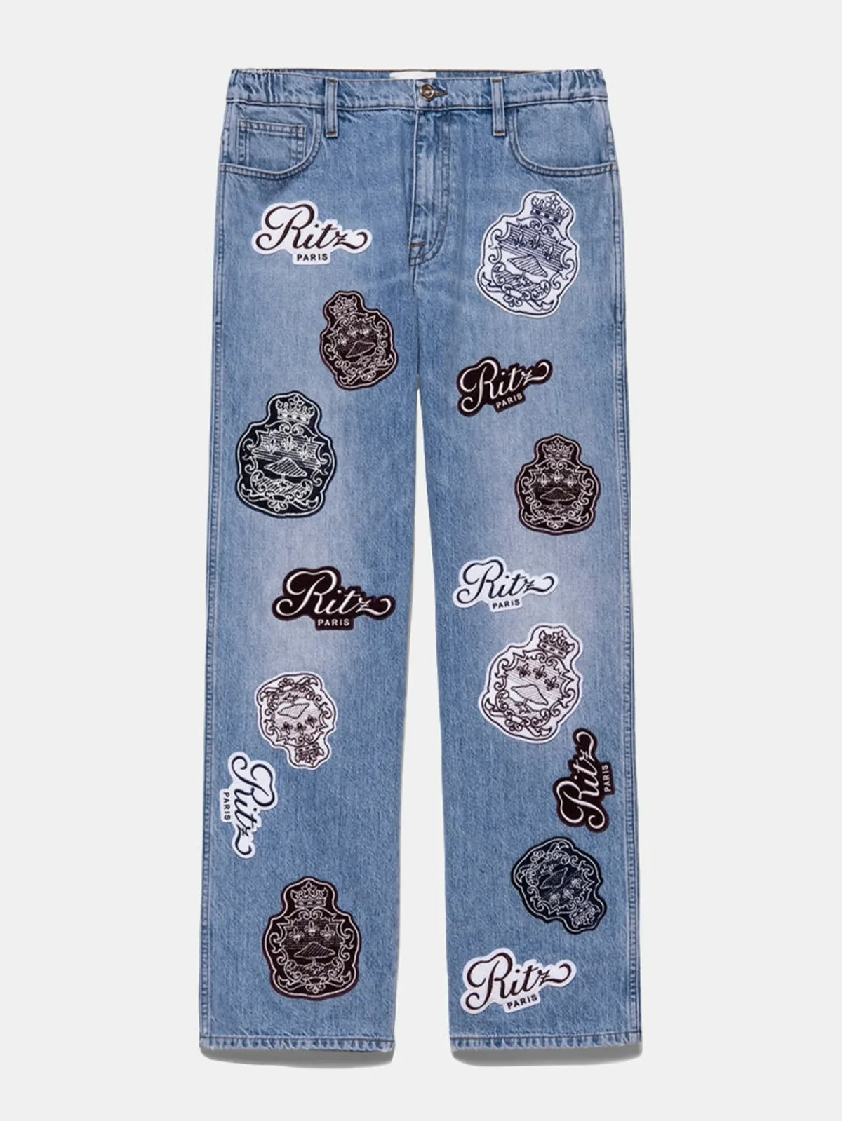 Ritz Wide Leg Jeans Saint-Rustique by FRAME