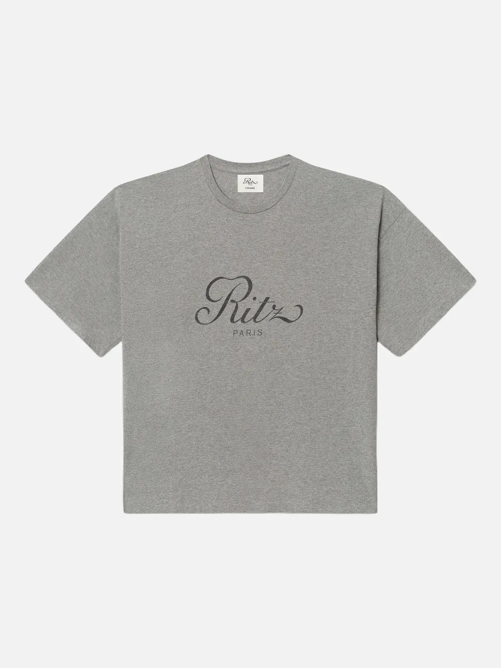 Ritz Cropped Relaxed T-Shirt by FRAME