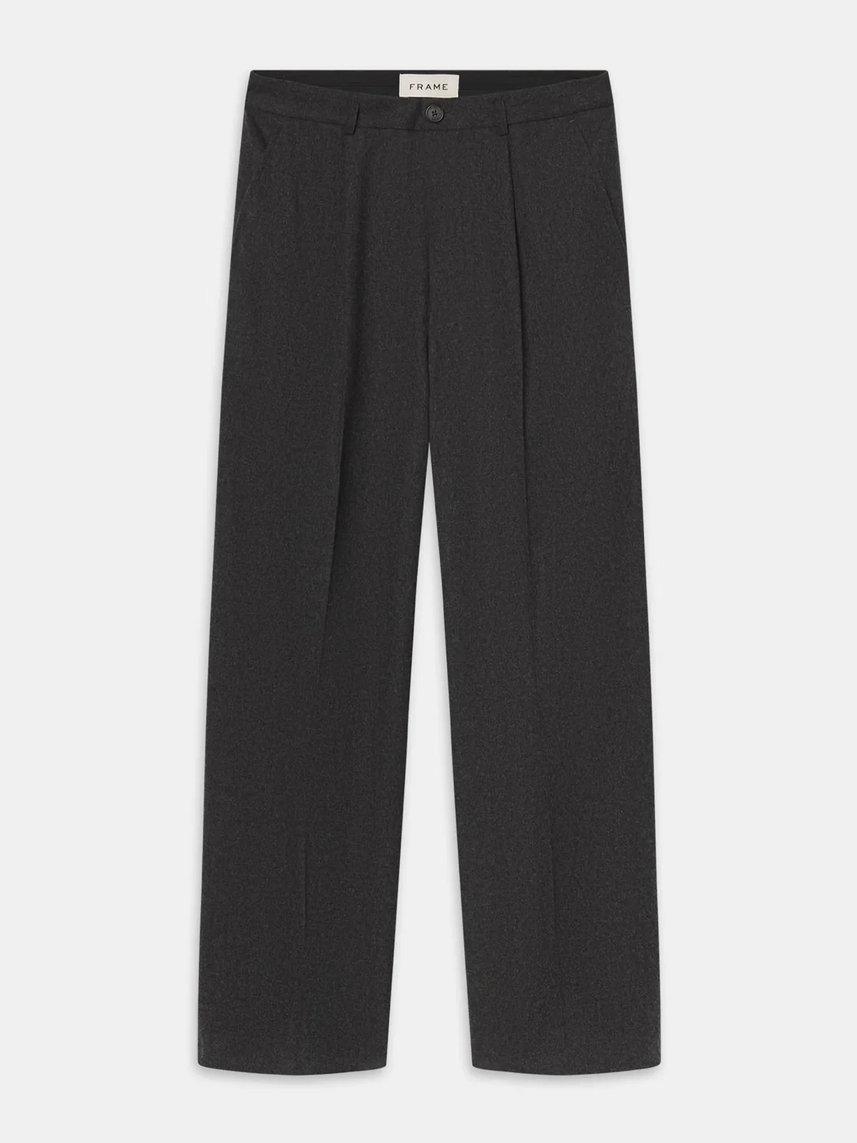 Wool Trousers Pants Grey Melange by FRAME