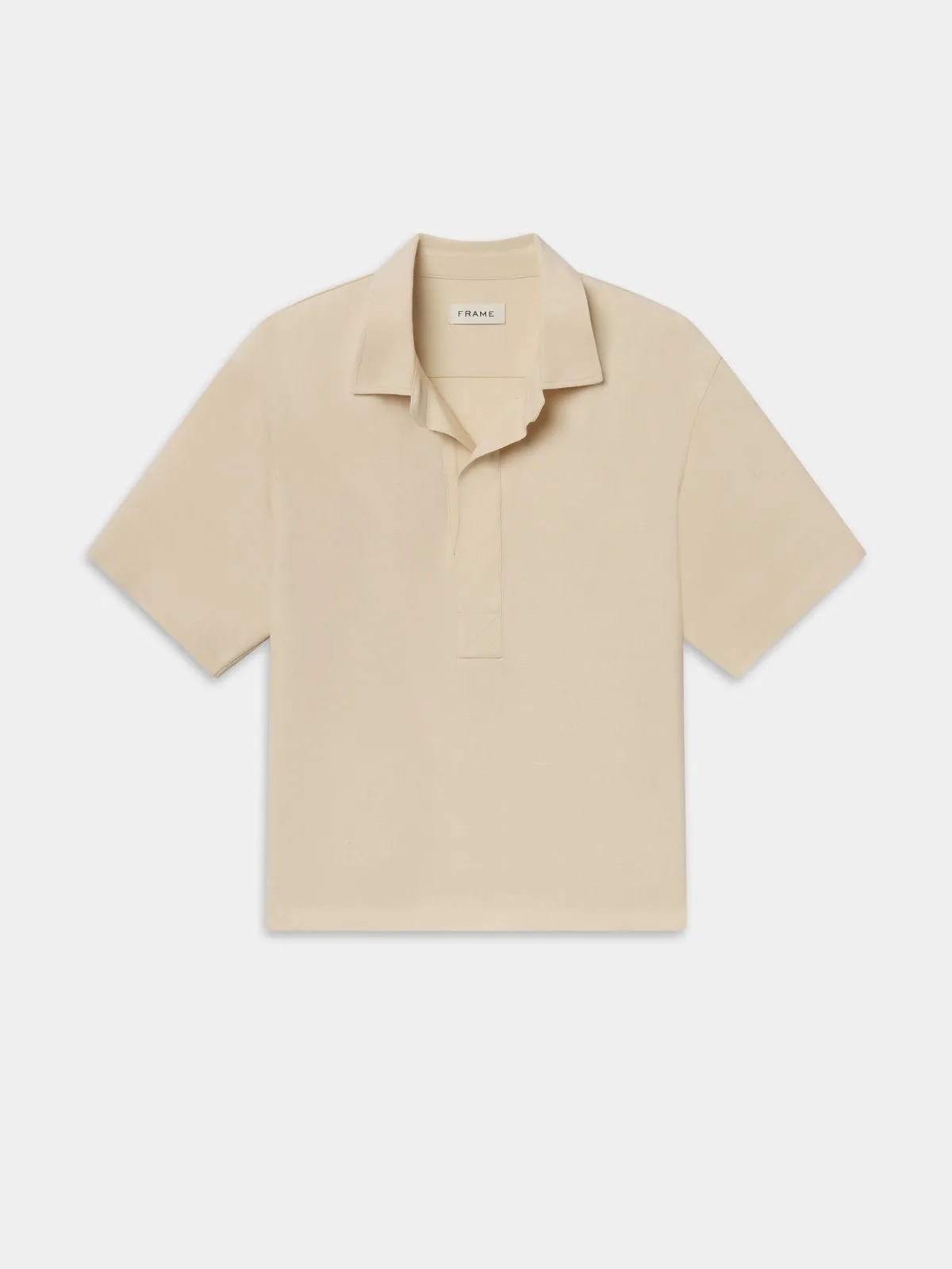 Henley Shirt Natural by FRAME