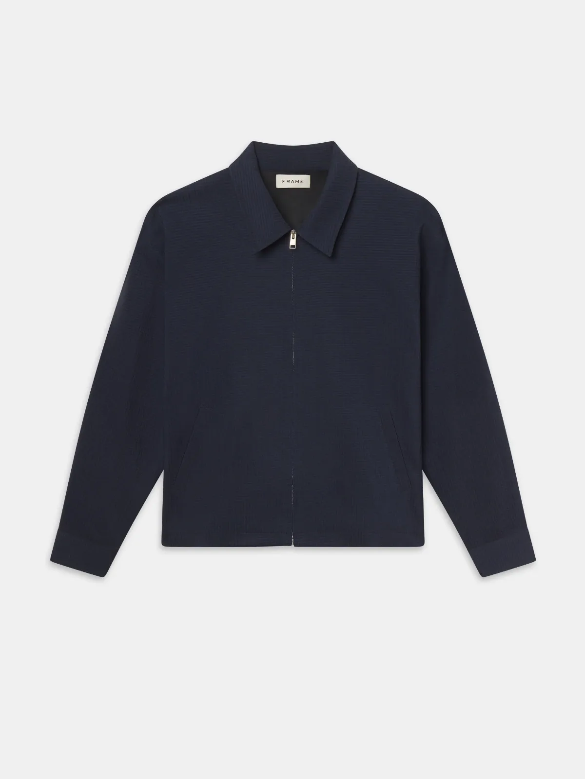 Seersucker Blouson