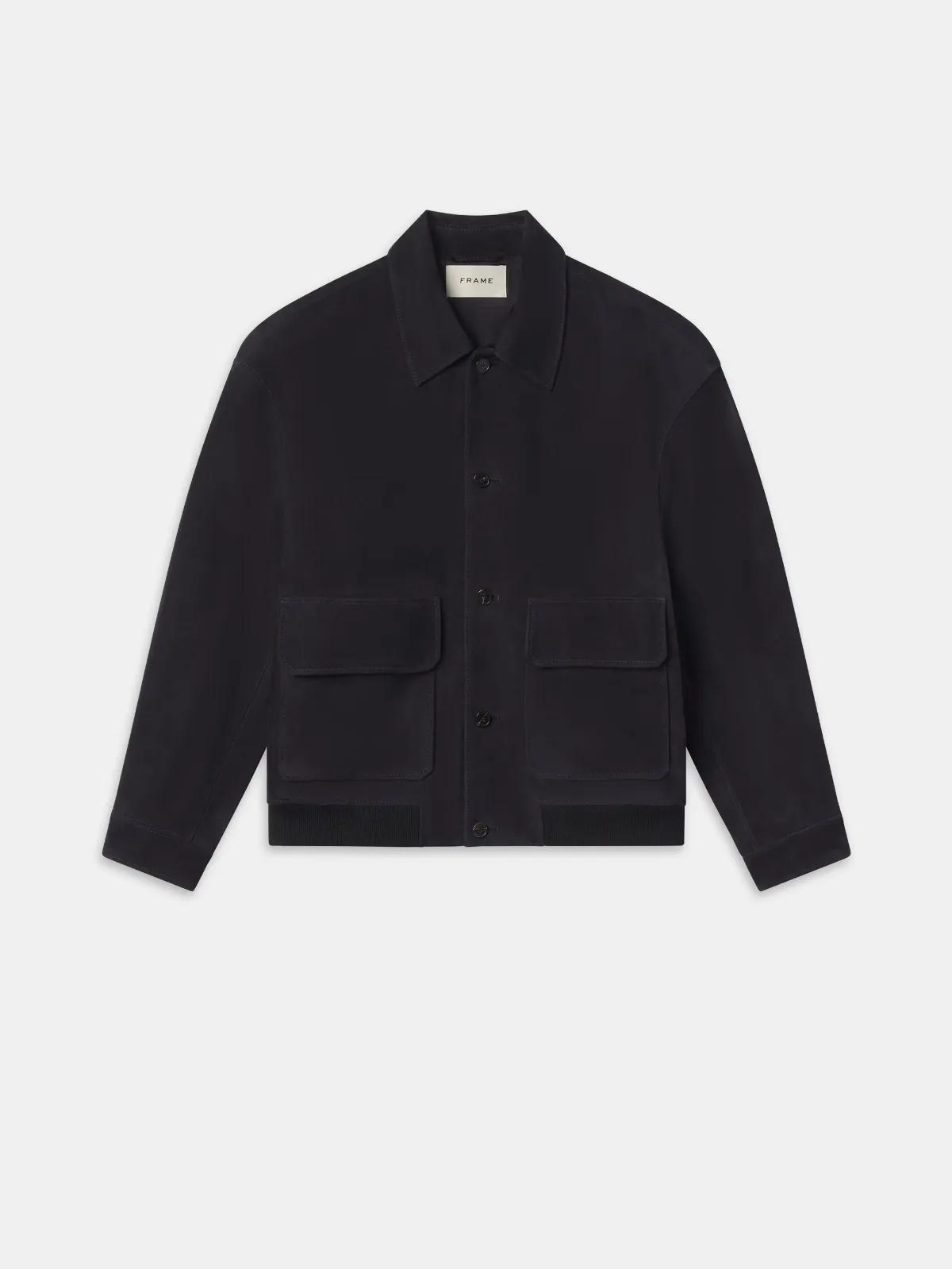 Suede Blouson