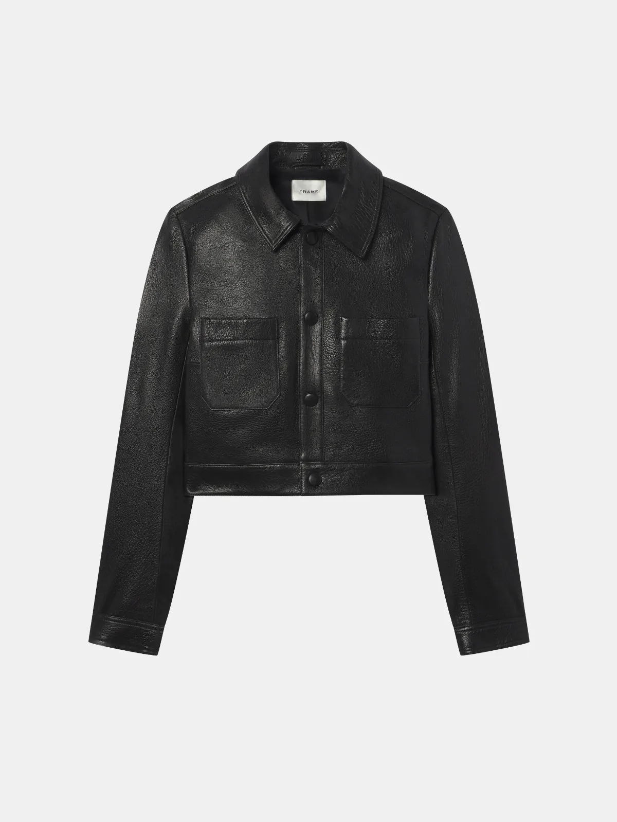 The Small Leather Jacket by FRAME