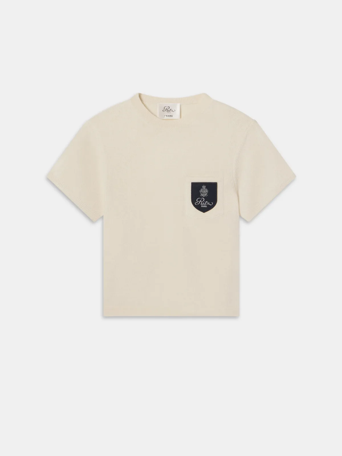 Ritz Crest Cashmere T-Shirt by FRAME