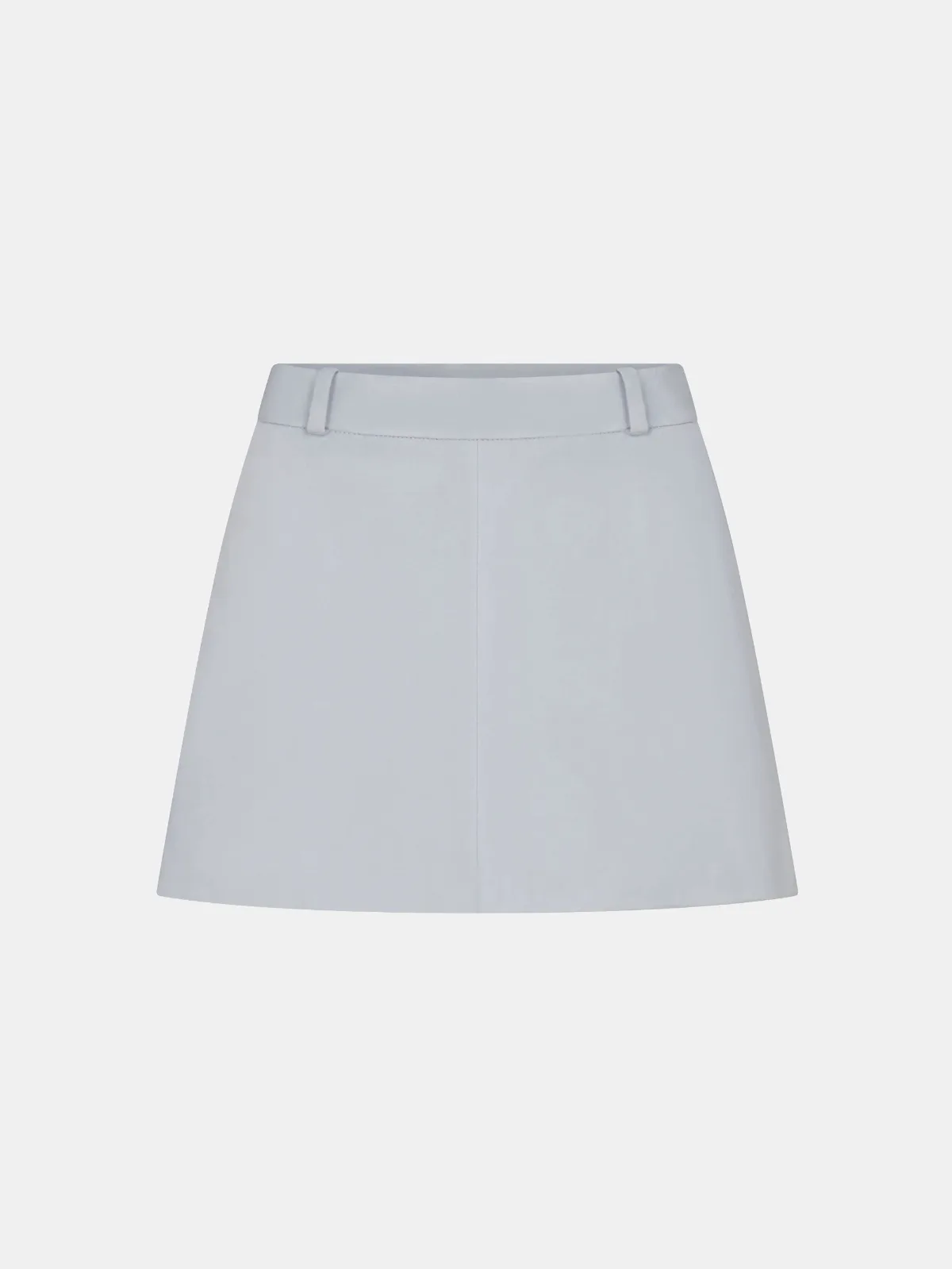 The Suede Mini Skirt by FRAME