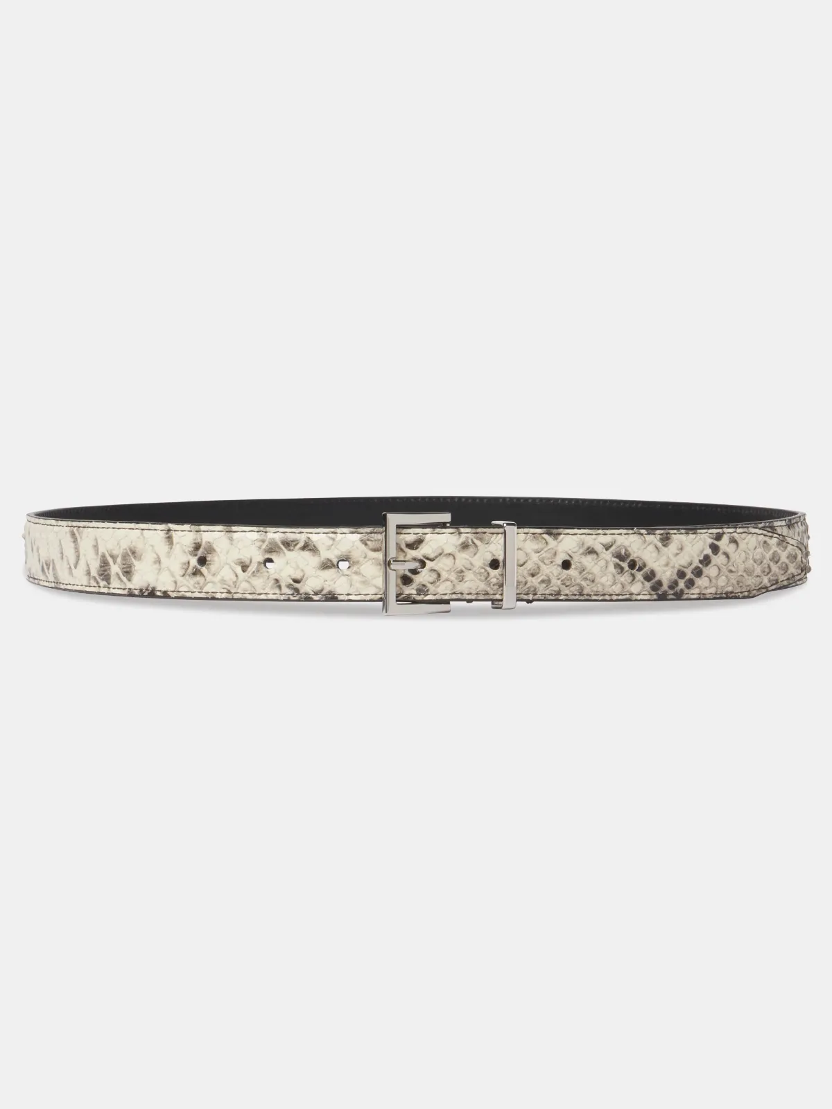 The Snake Square Buckle Belt by FRAME