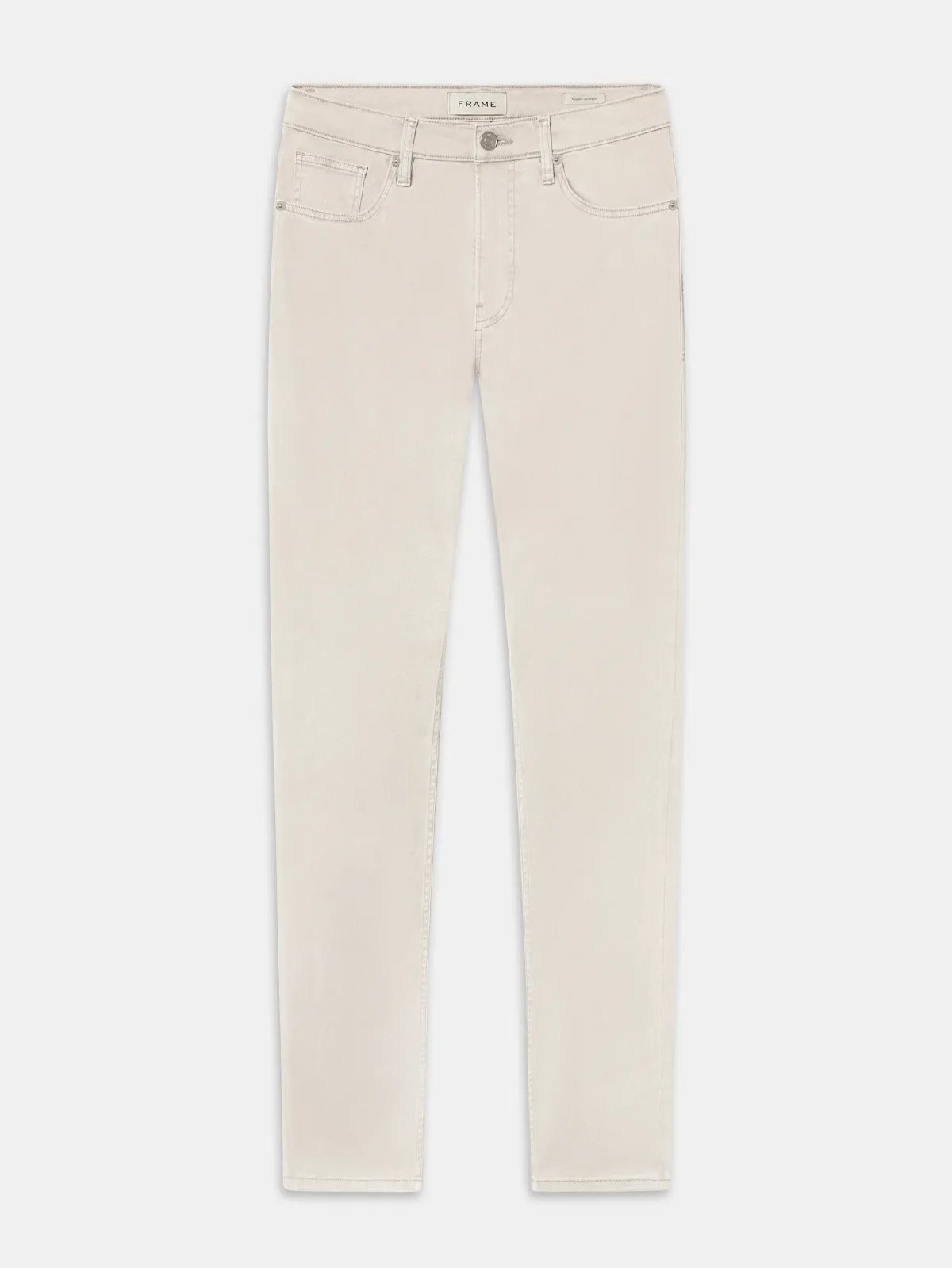 Modern Straight Brushed Twill Jeans
