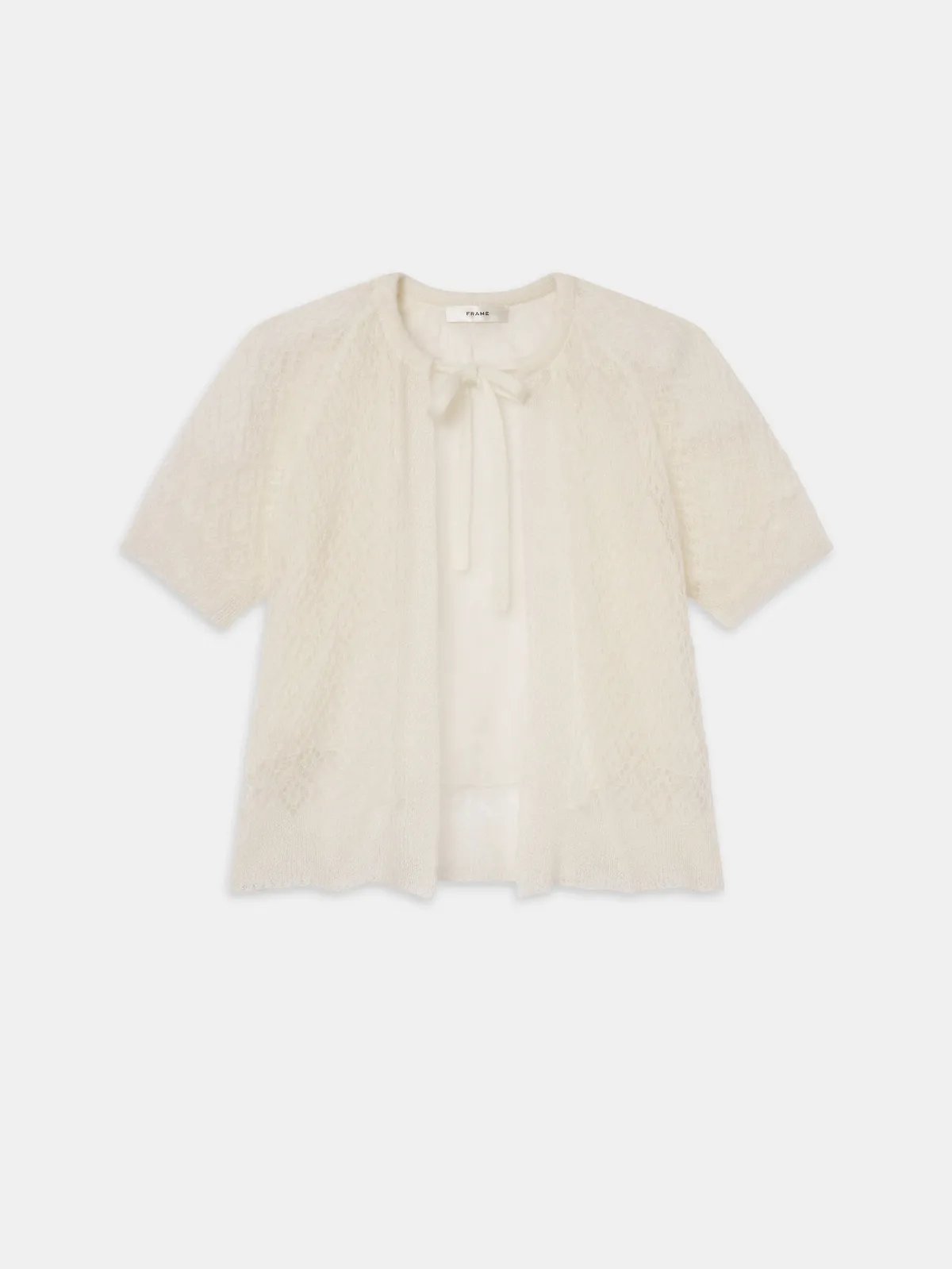 The Delicate Tie Sweater by FRAME