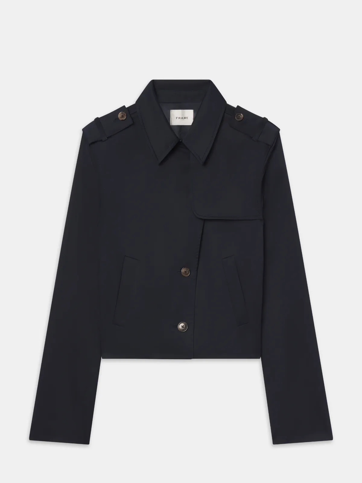 The Short Trench Jacket by FRAME