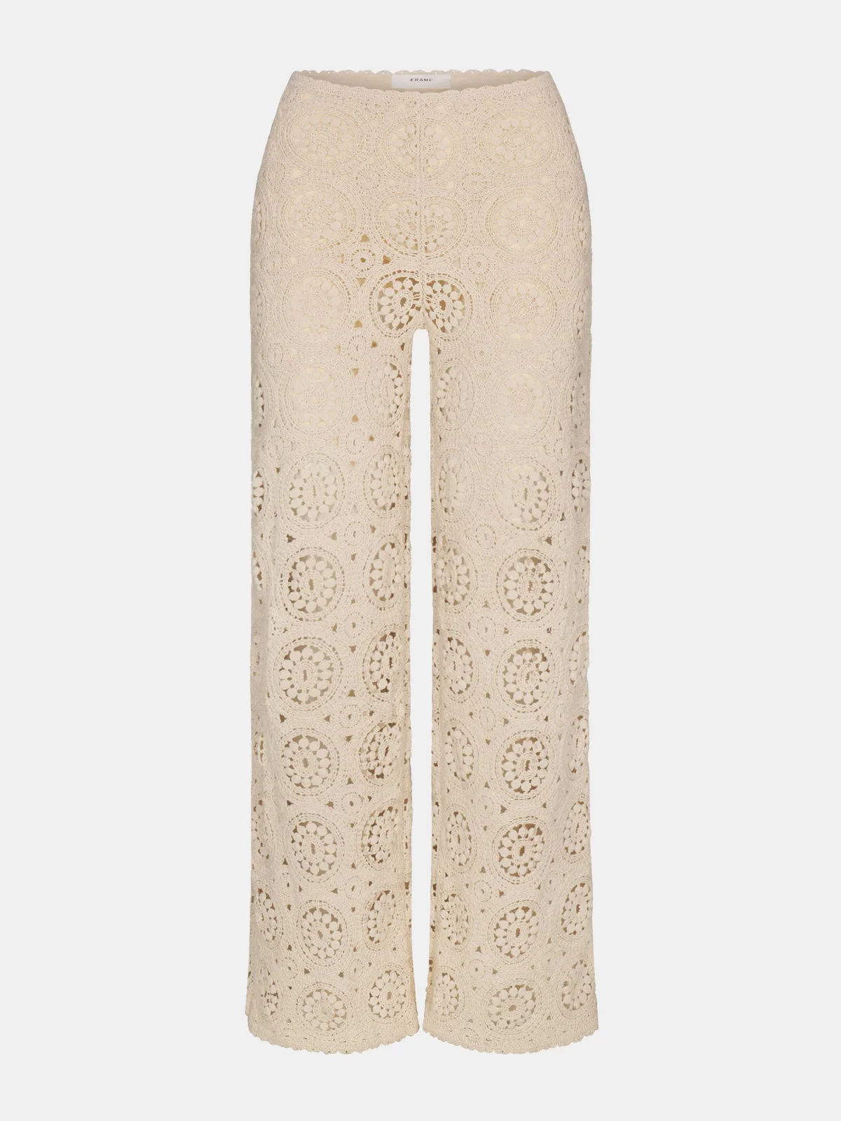 The Crochet Pants Cream by FRAME