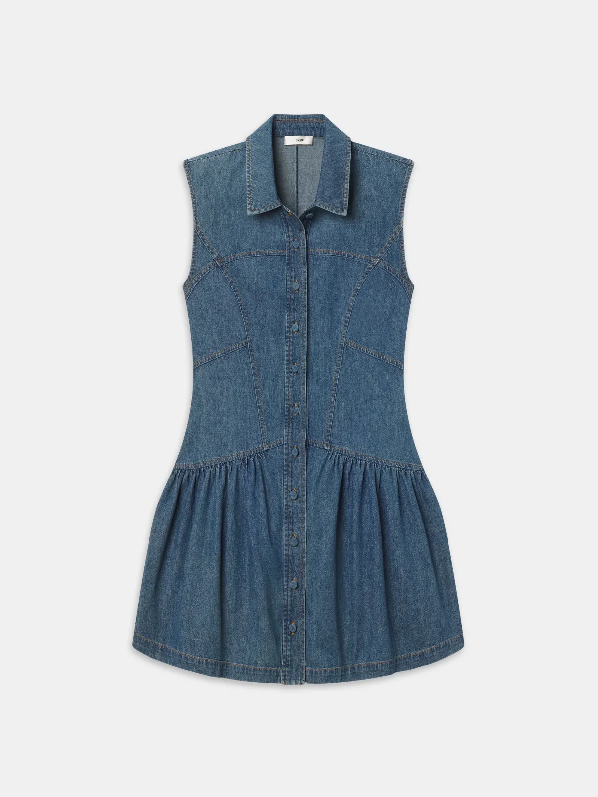 The Denim Day Dress by FRAME