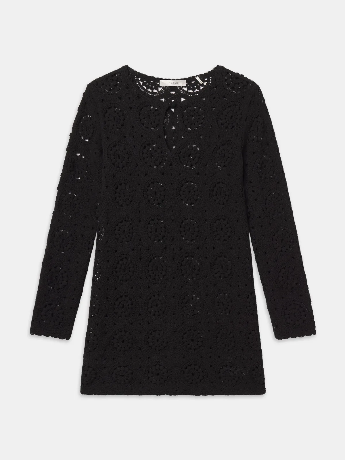 The Crochet Keyhole Dress by FRAME