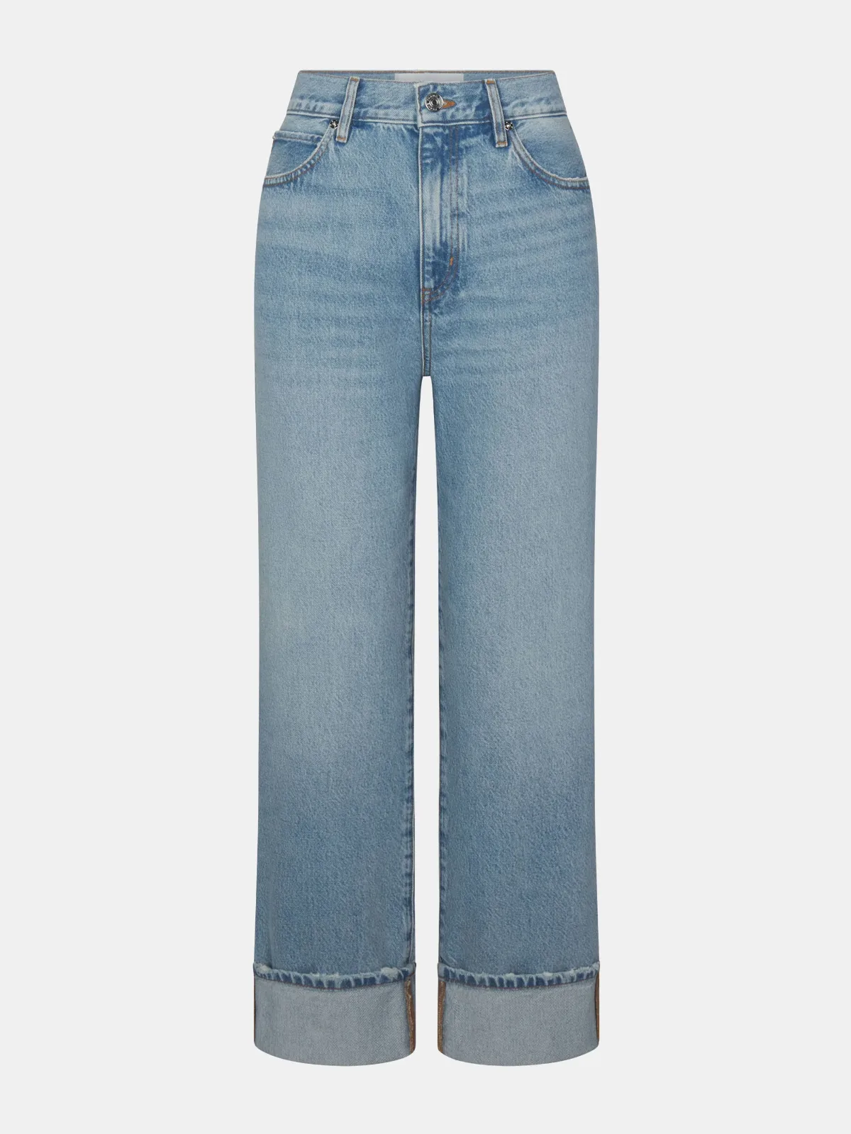 The Cuffed Hang Jeans by FRAME