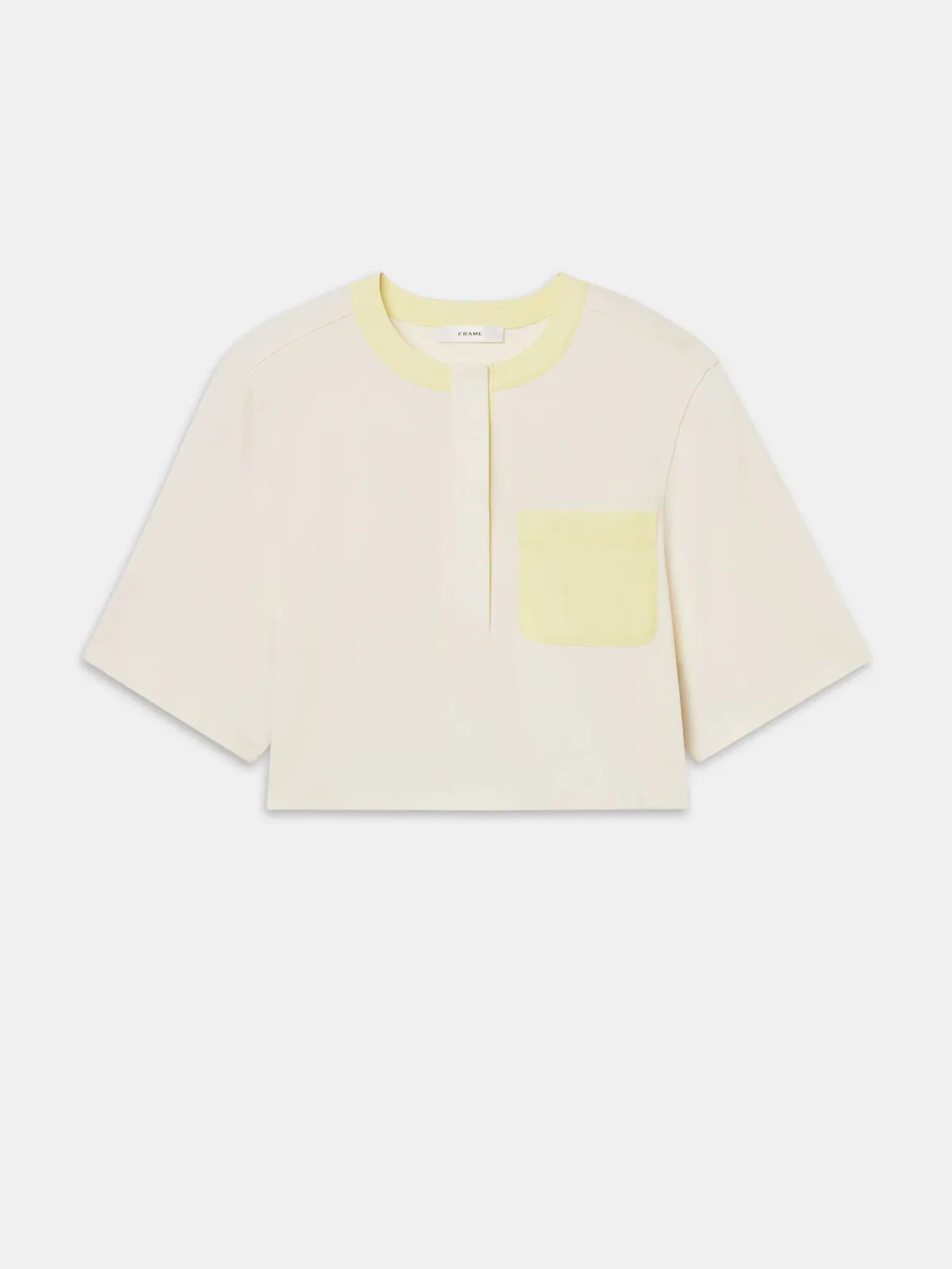 The Bodega T-Shirt Lemon Multi by FRAME