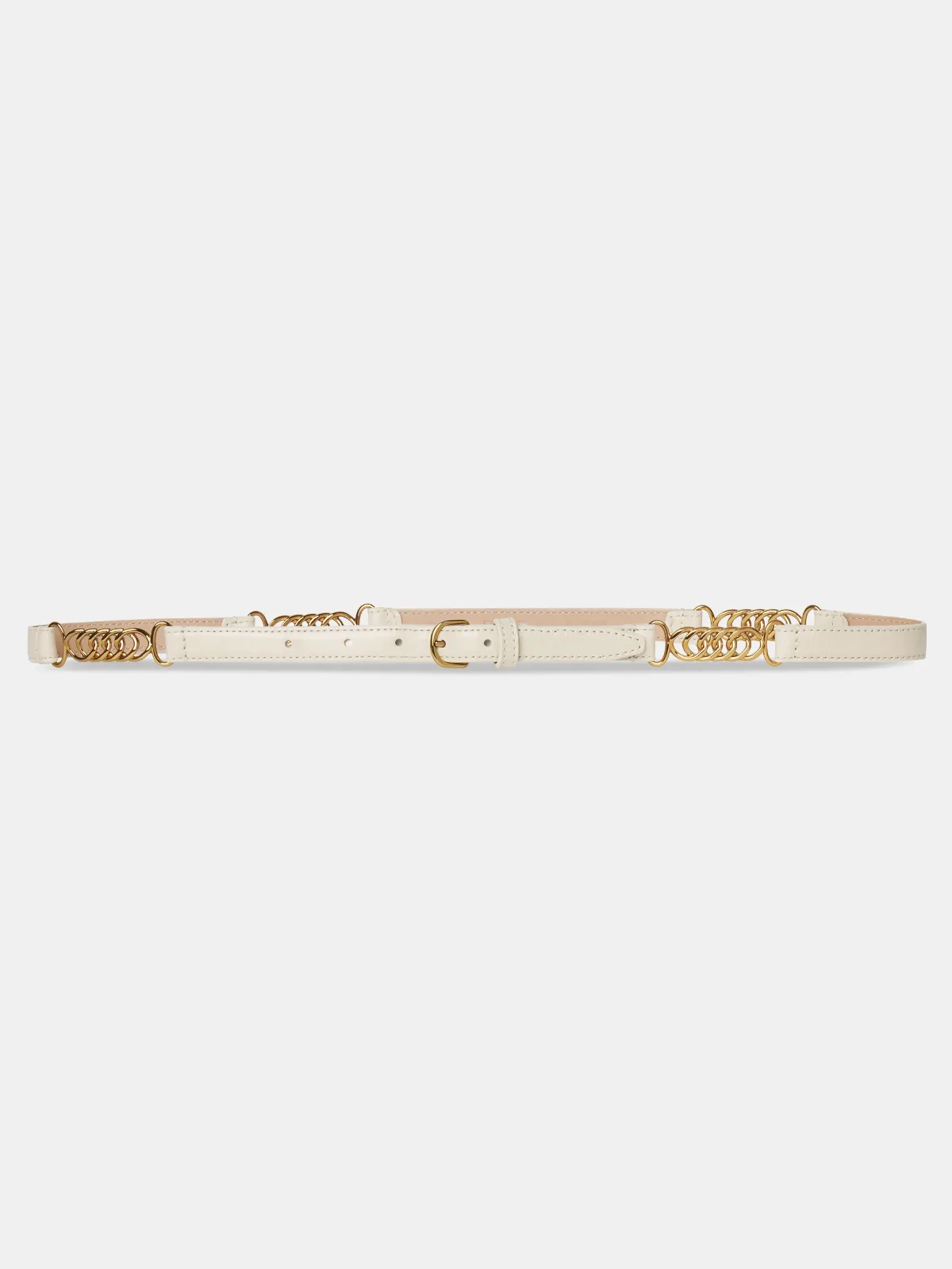 The Twisted Link Belt Cream Multi by FRAME
