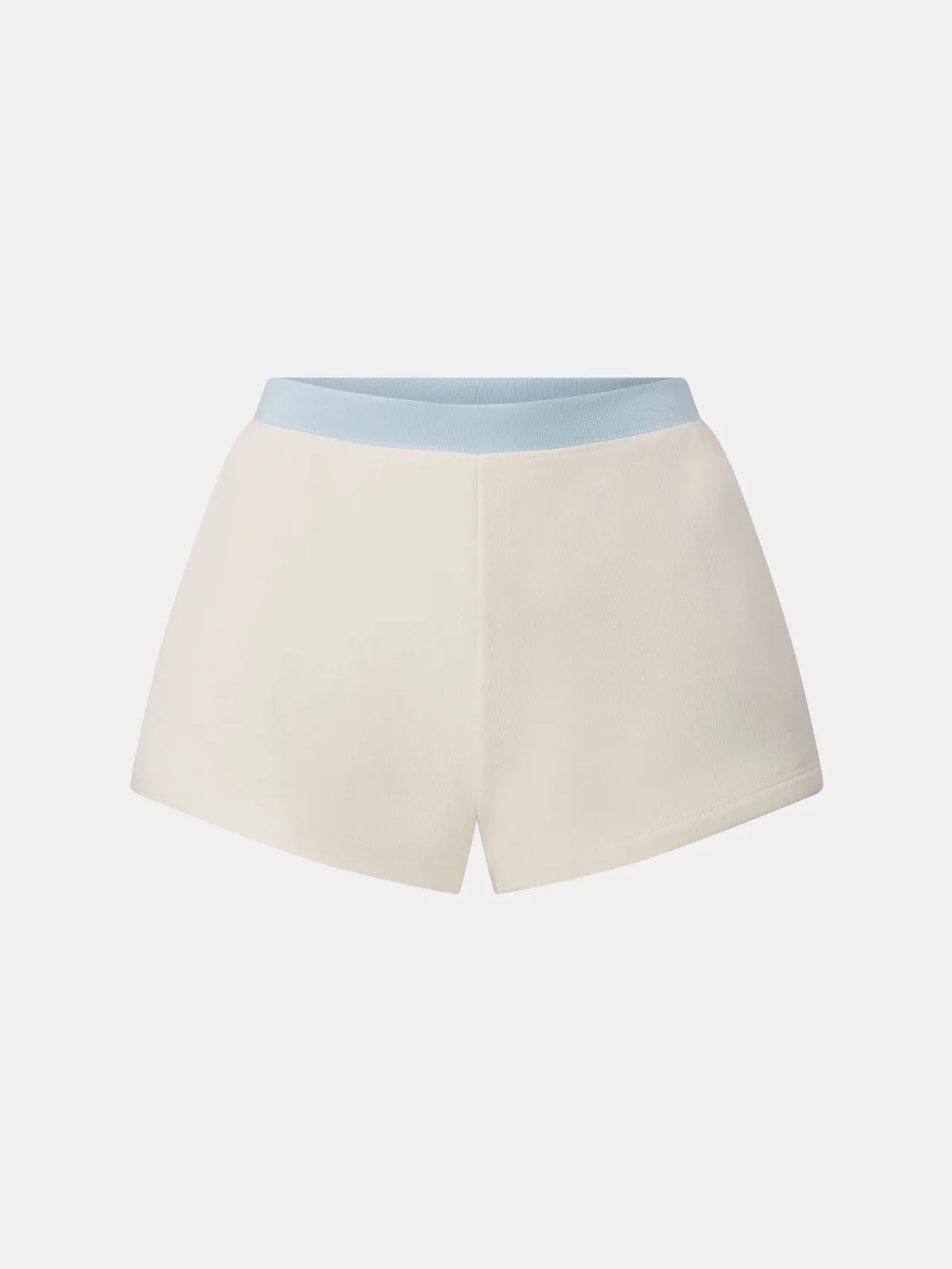 The Monte Carlo Sweatshort Cream by FRAME