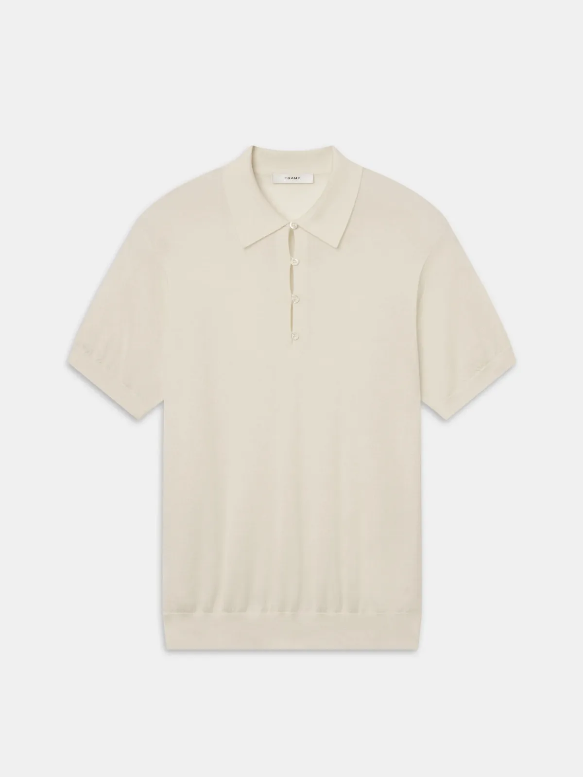 The Cashmere Polo Cream by FRAME
