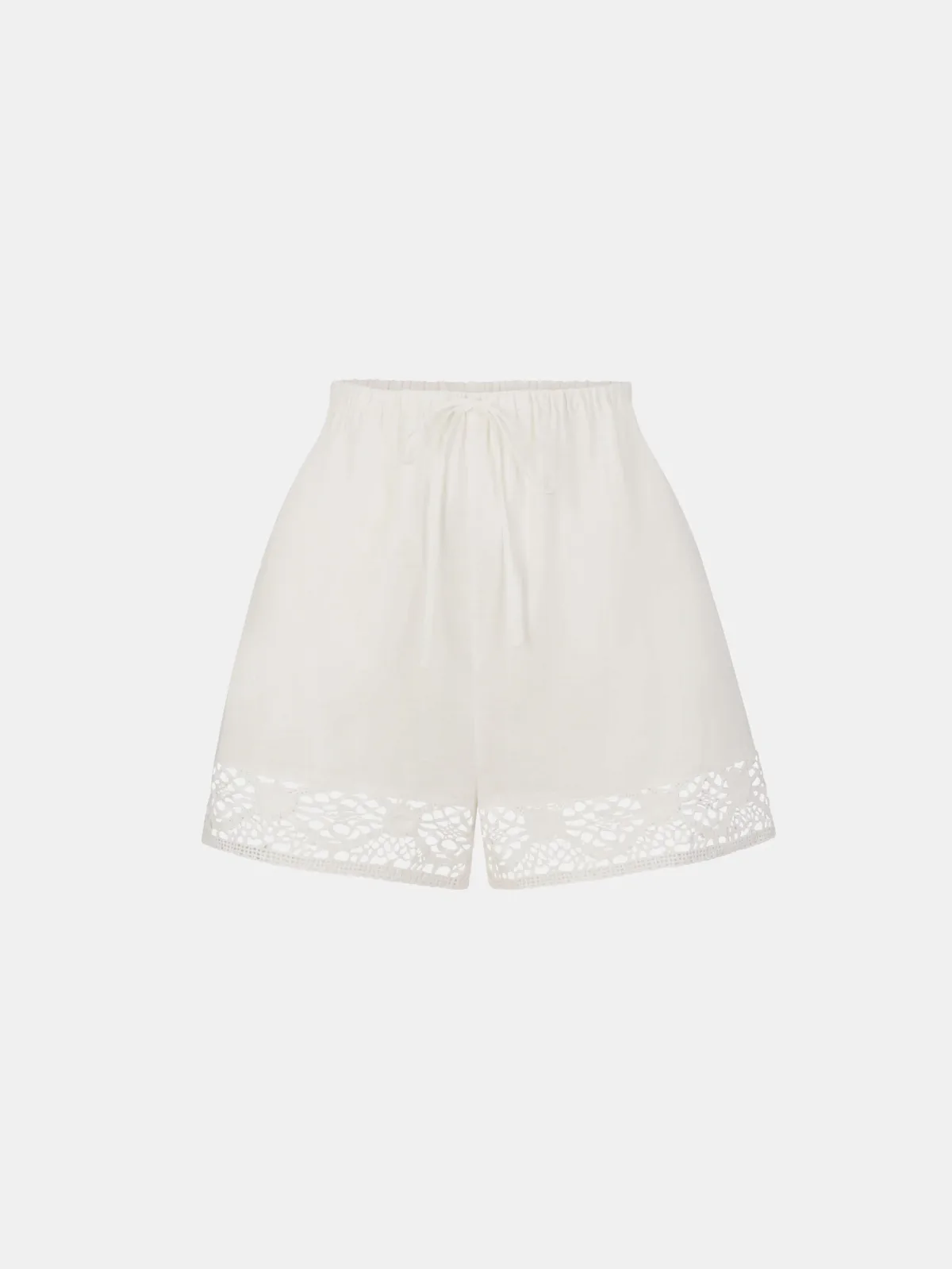 The Heirloom Lace Shorts by FRAME