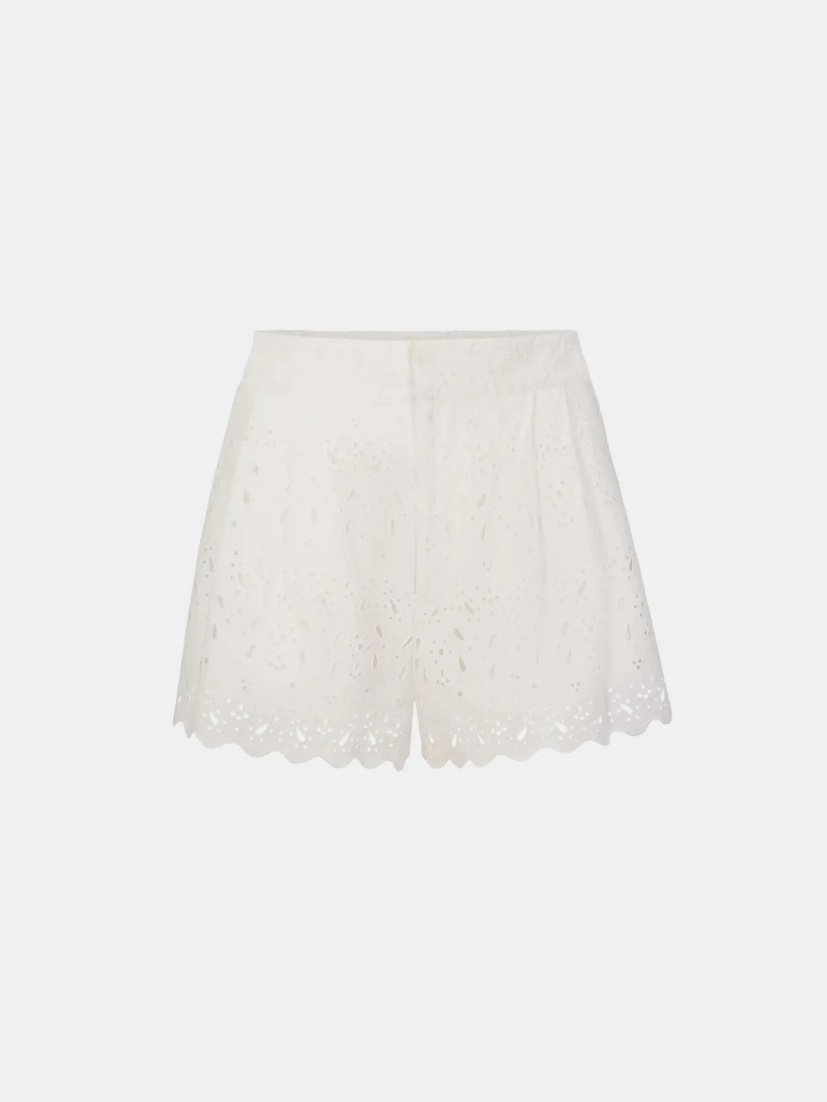 The Paisley Eyelet Shorts Jeans by FRAME
