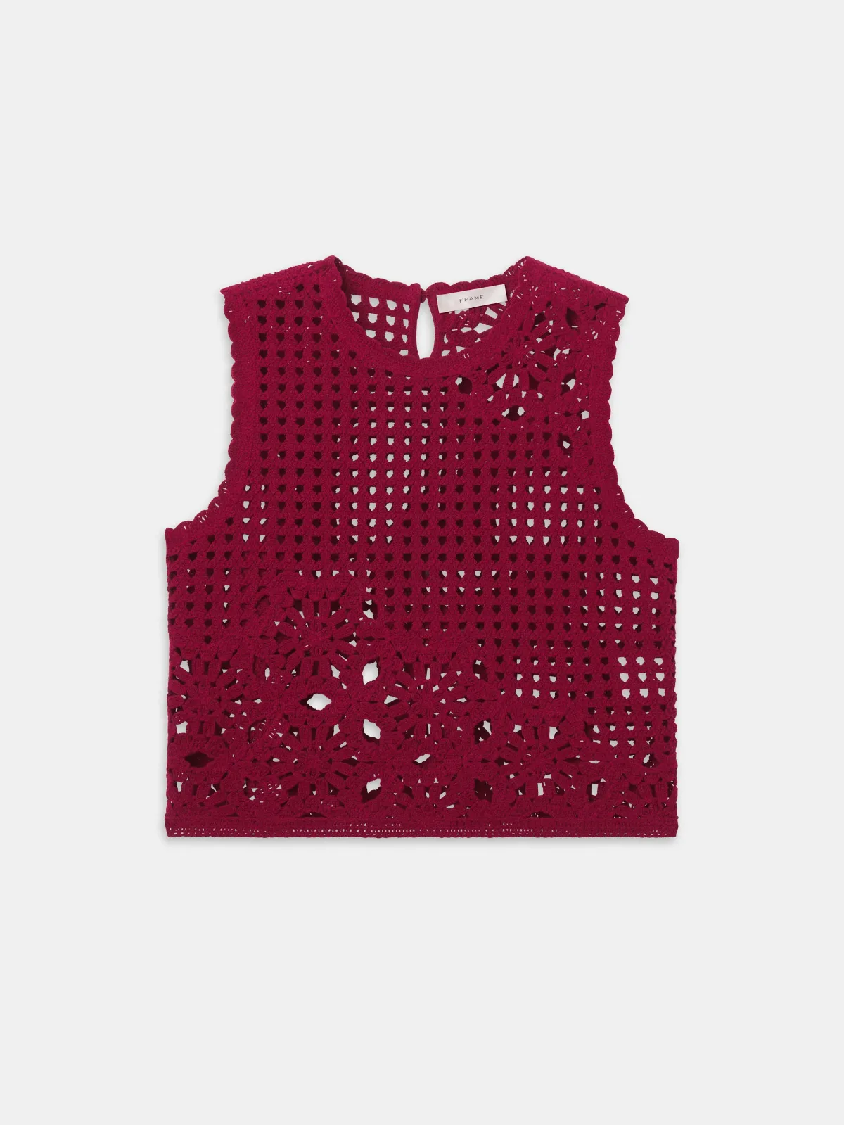 The Postcard Tank Top Garnet by FRAME