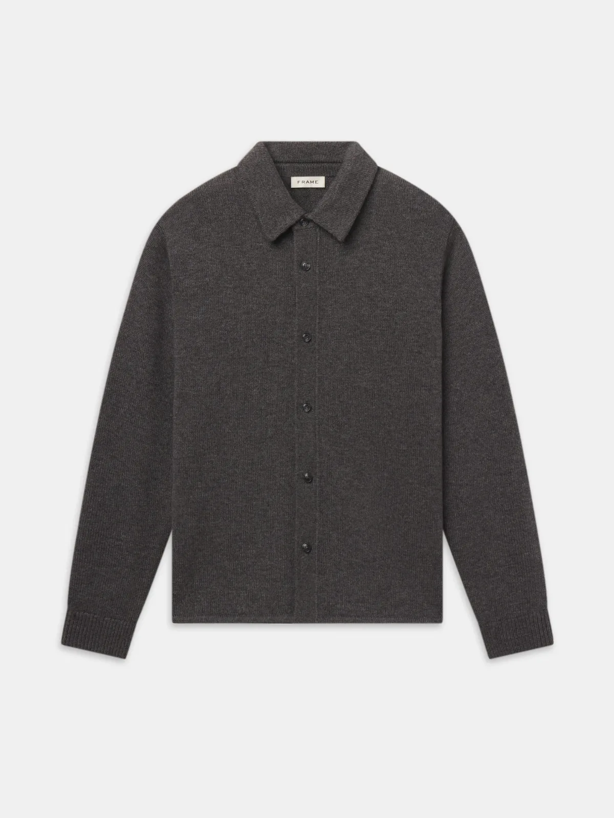 Long Sleeve Shirt Sweater Anthracite