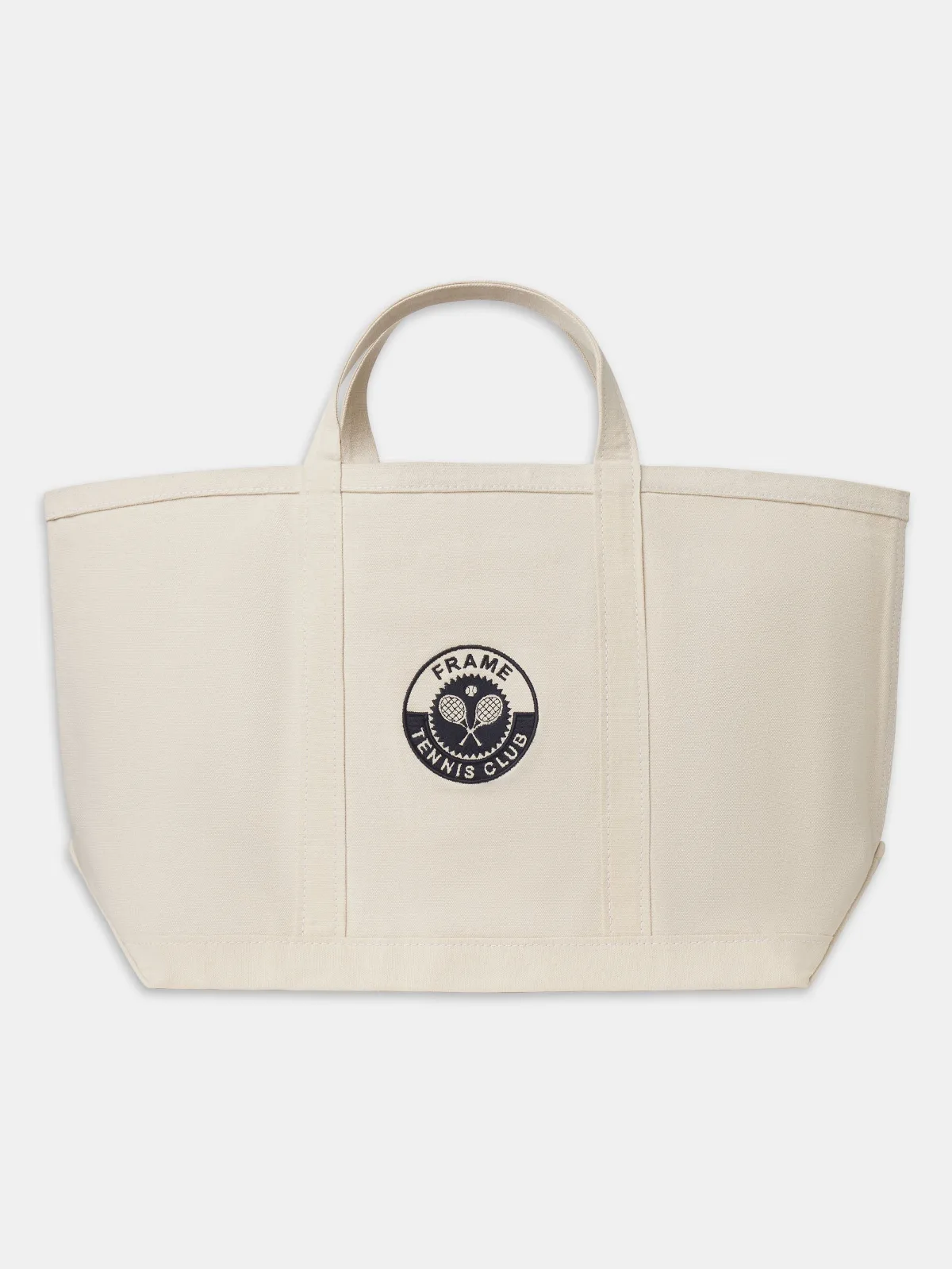 Tennis Tote Bag Cream by FRAME