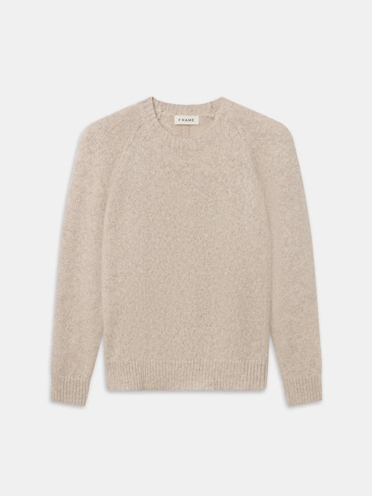 Alpaca Blend Sweater Heather Beige by FRAME