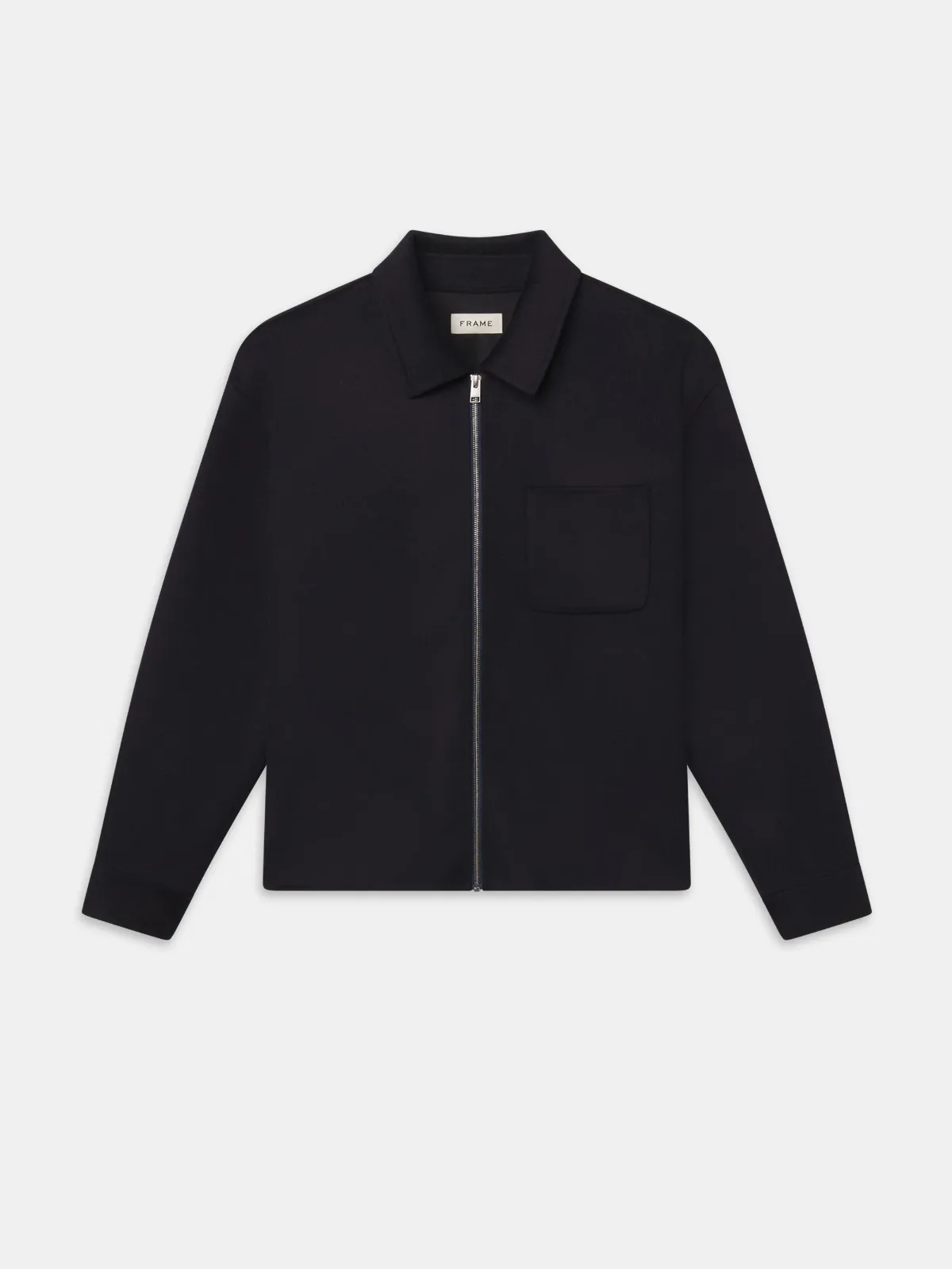 Double Face Zip Shirt Jacket