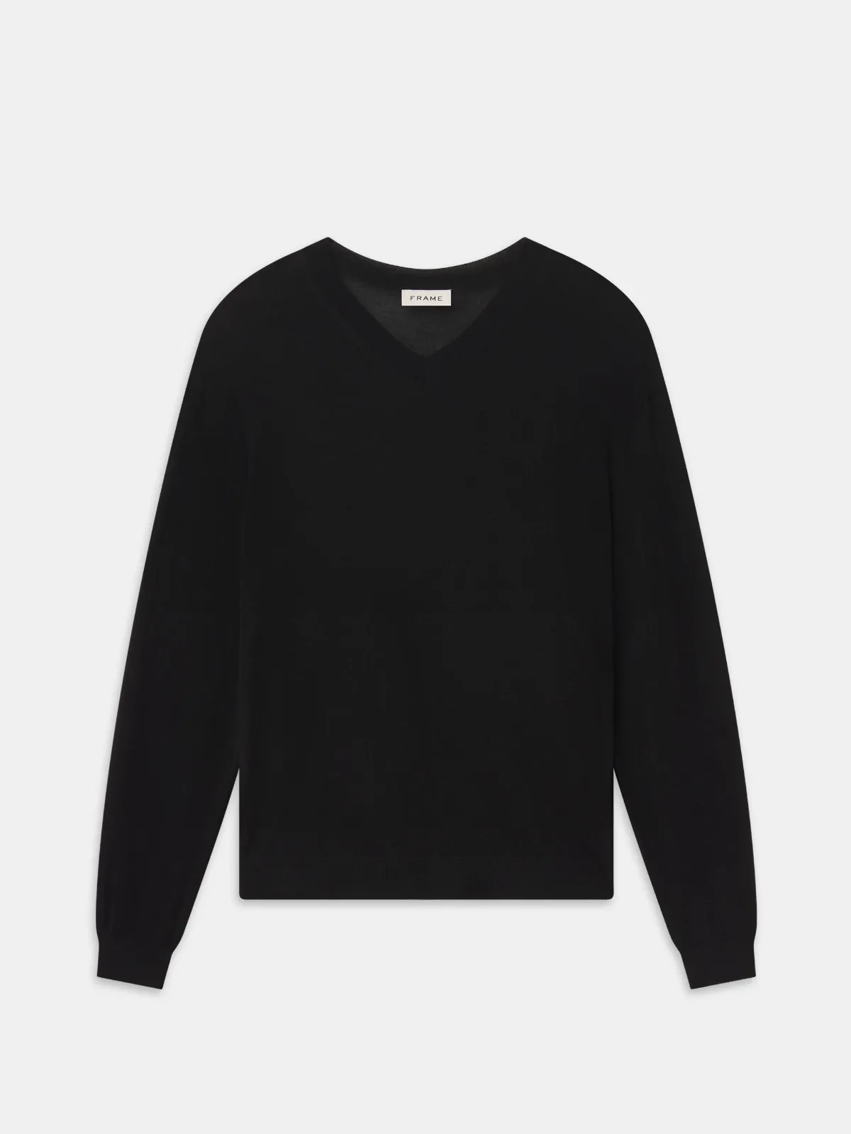 Fine Gauge V-Neck Sweater
