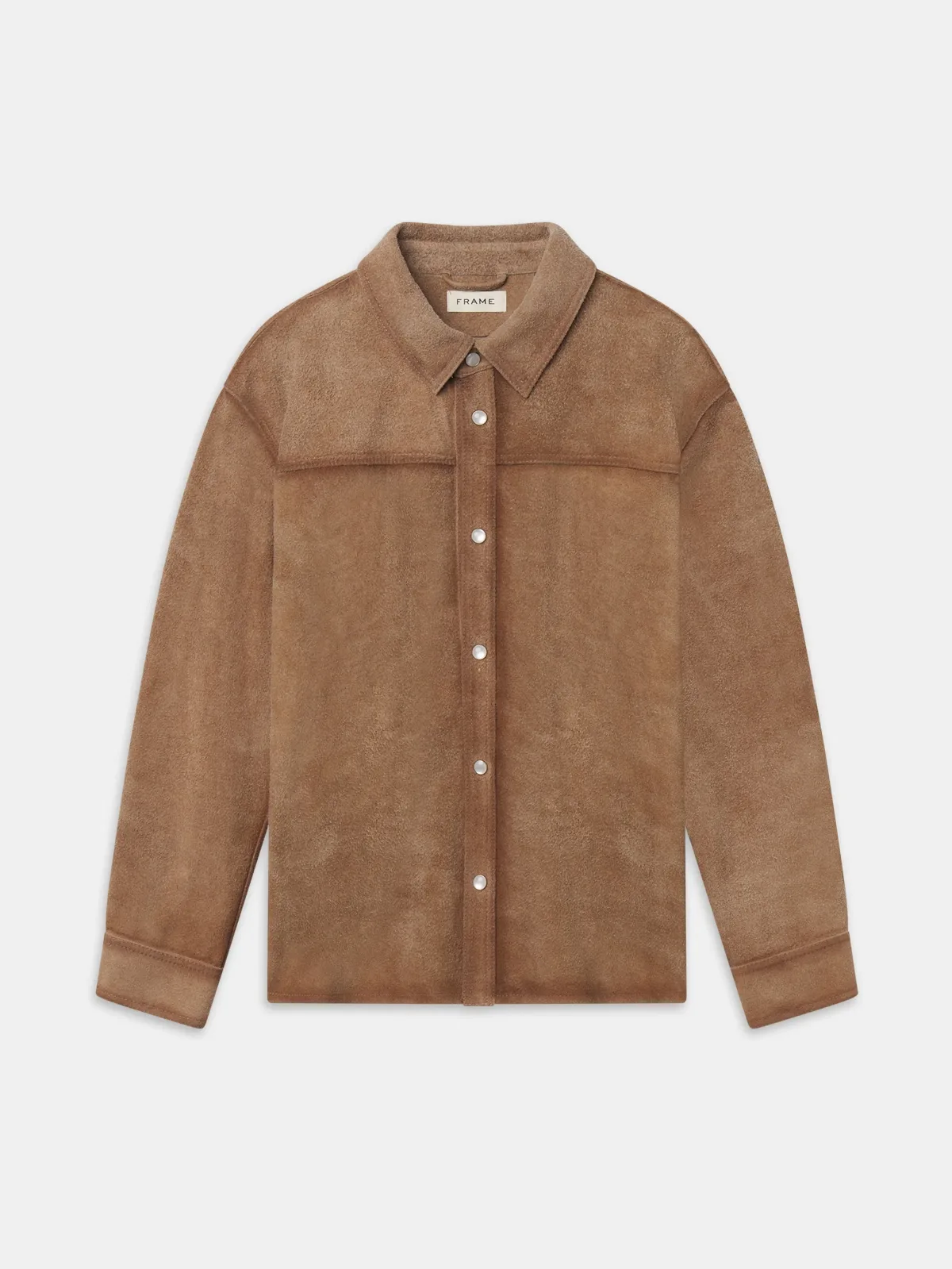 Suede Shirt Jacket