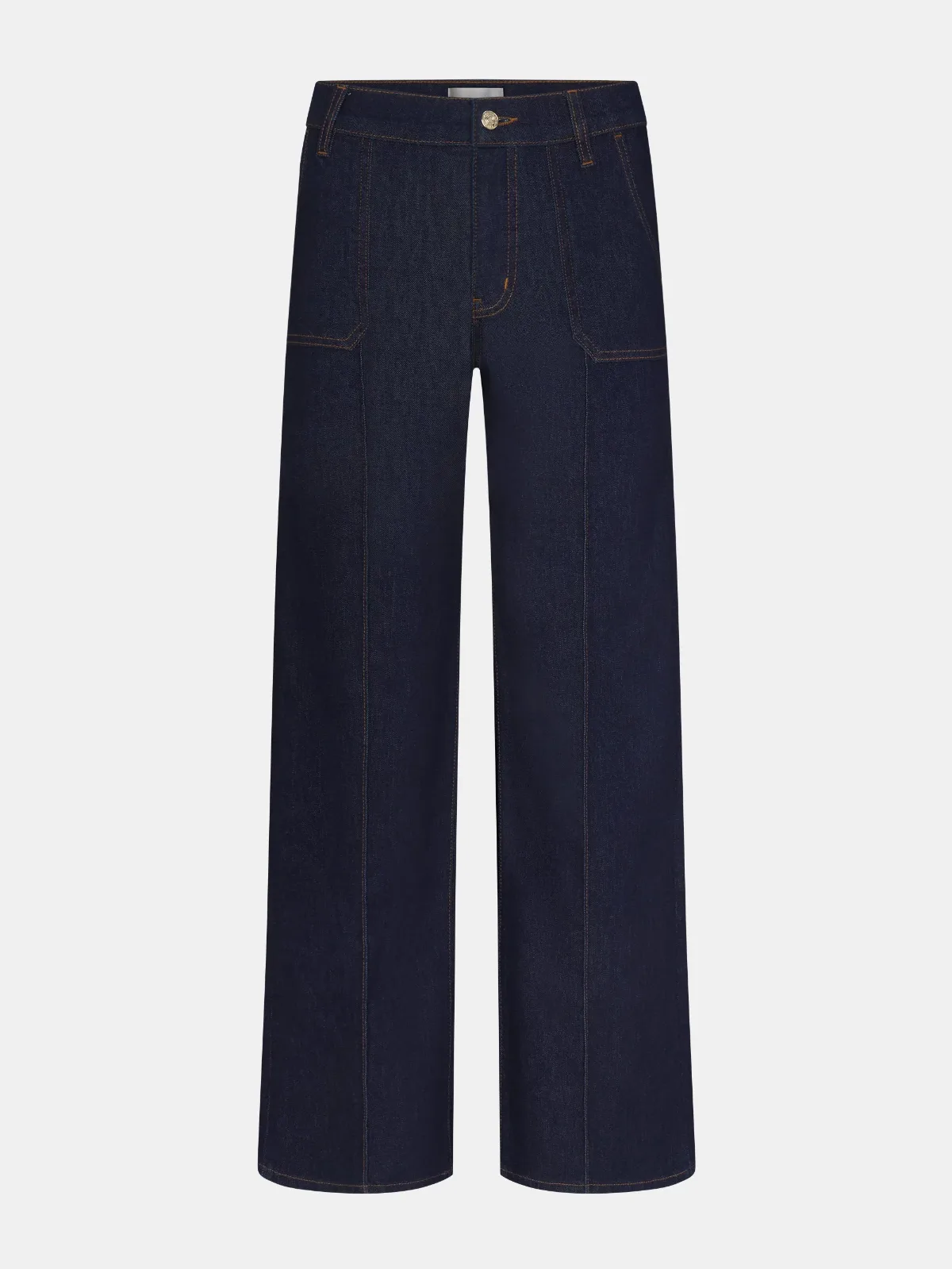 Le Pixie Slim Palazzo Pintuck Pocket Jeans