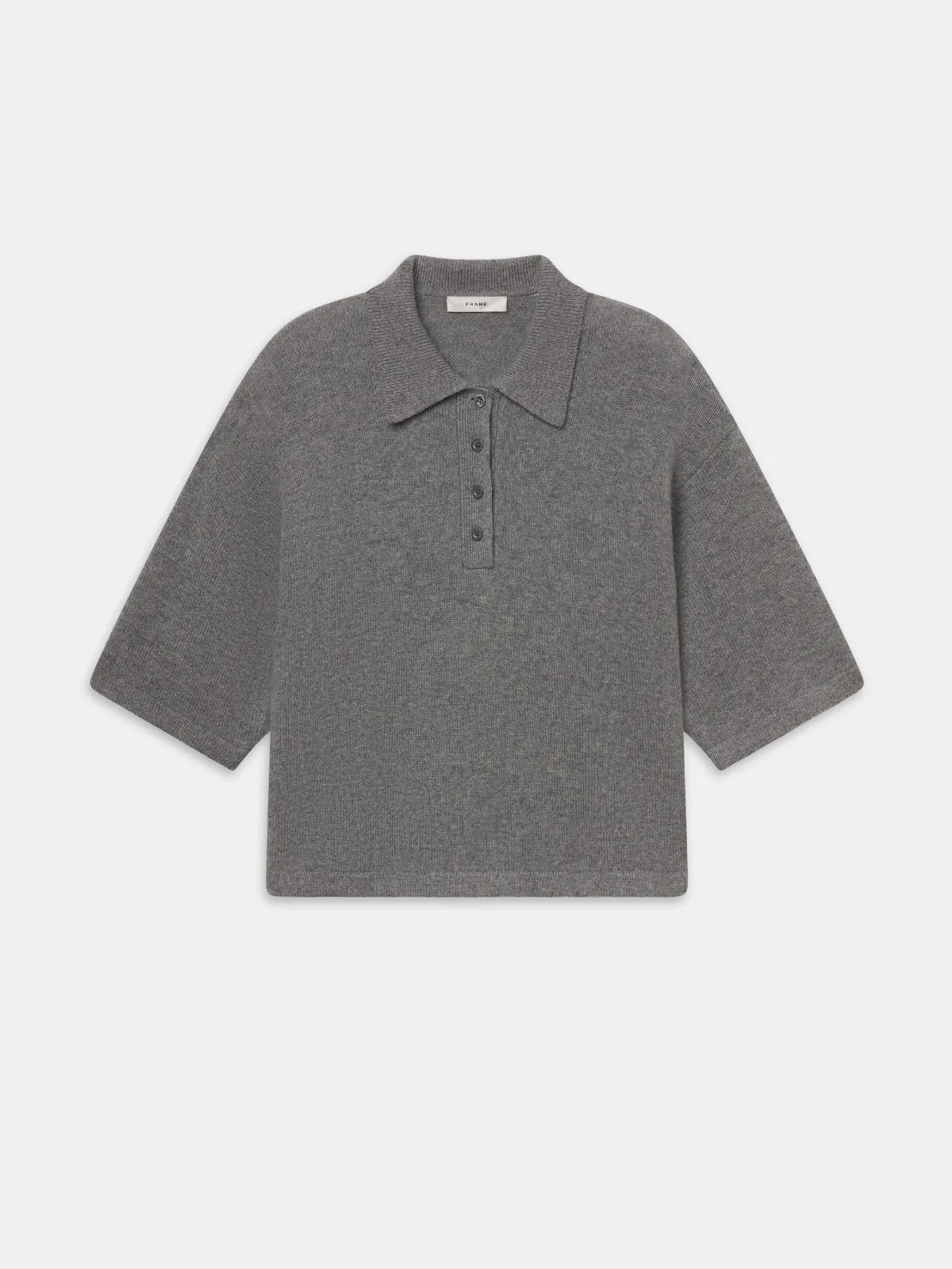 The Academy Polo Graphite Grey