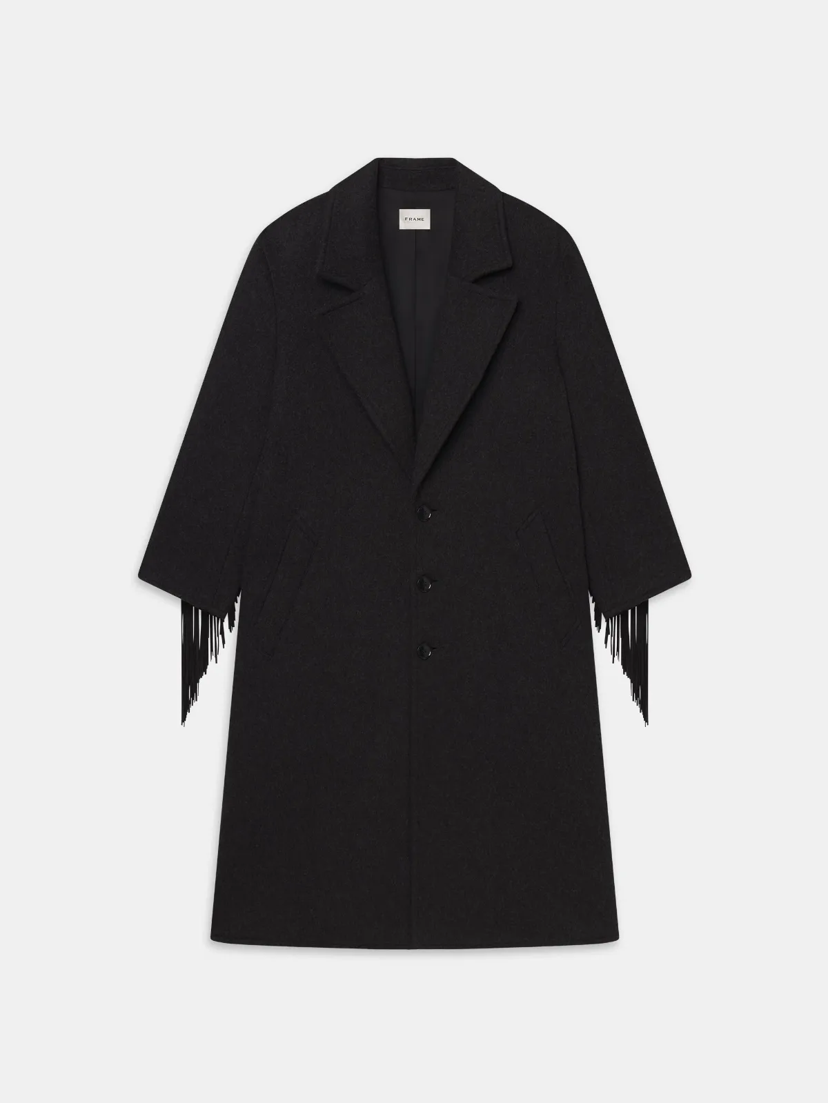 The Wool Rodeo Coat Charcoal by FRAME