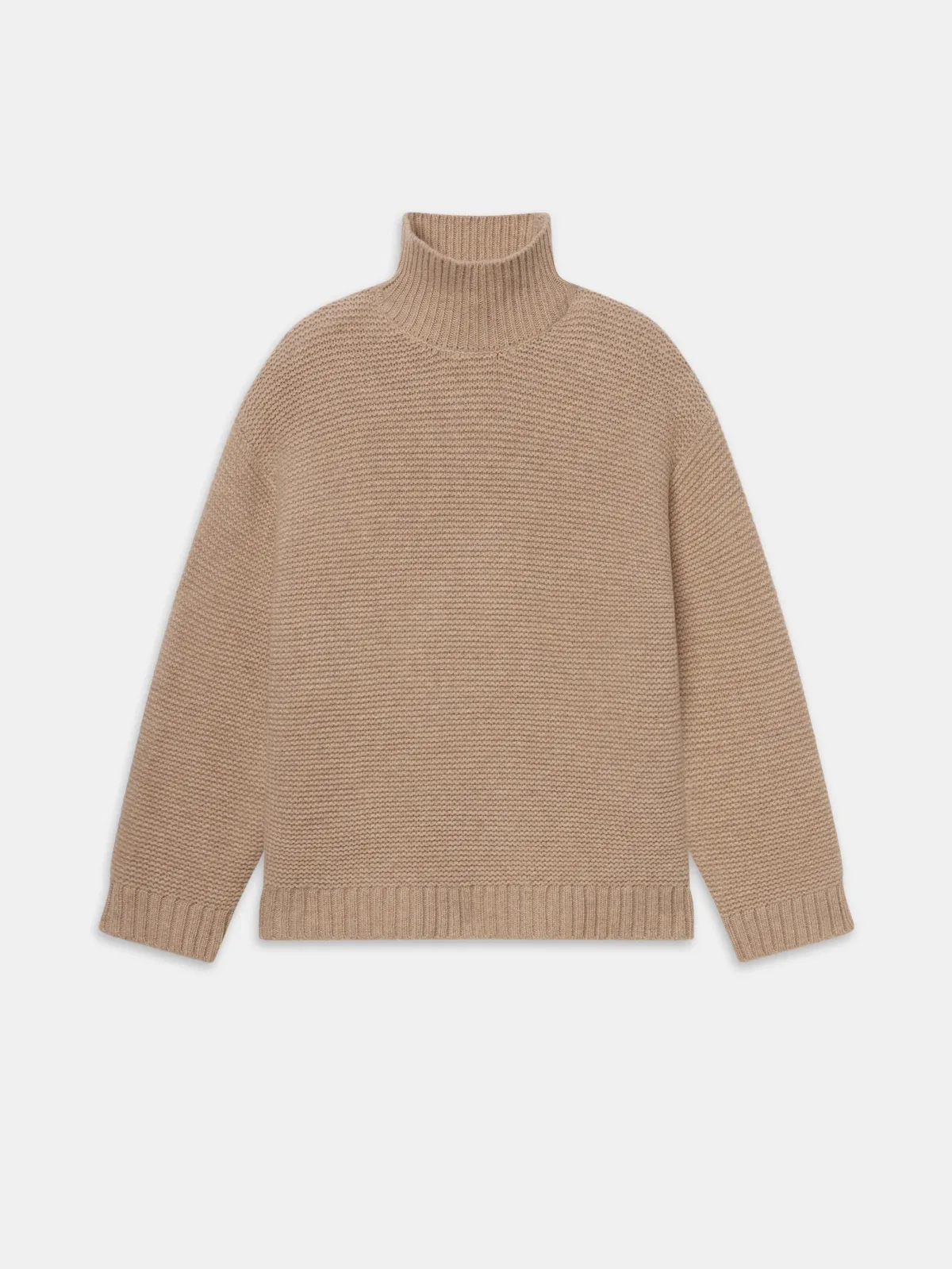The Links Turtleneck Sweater Oatmeal by FRAME
