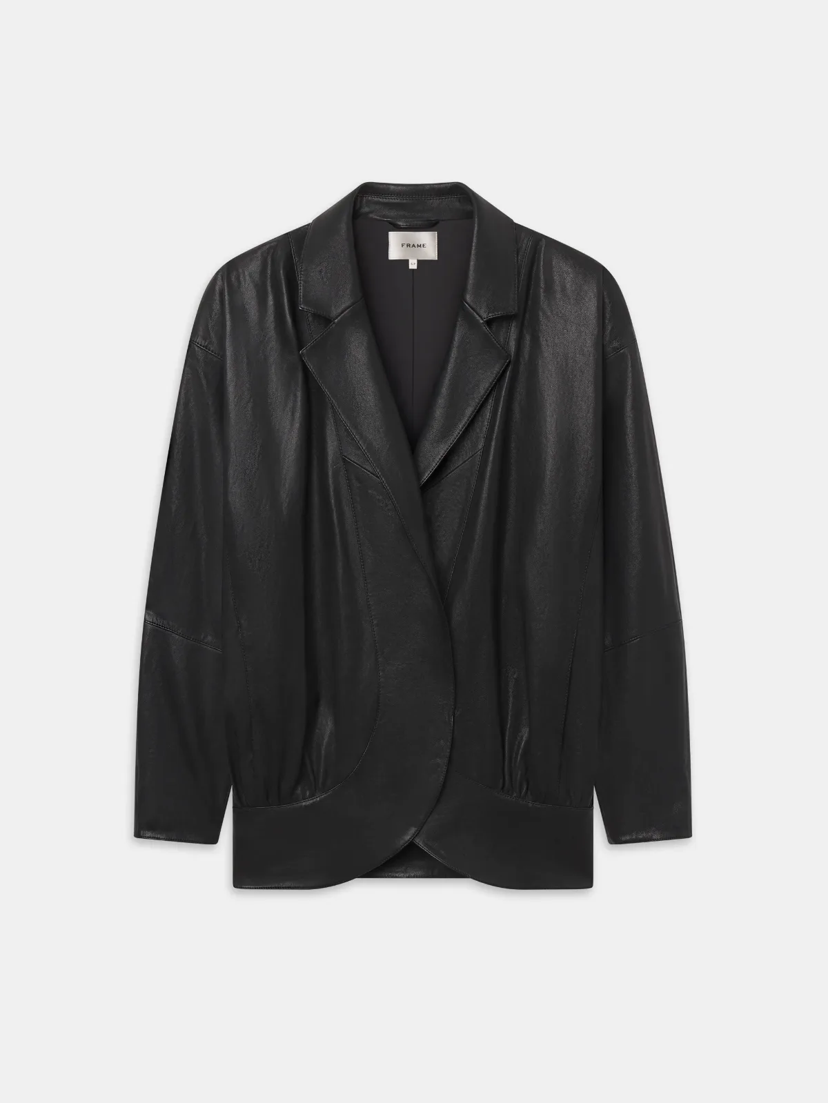 The Leather Runway Jacket by FRAME