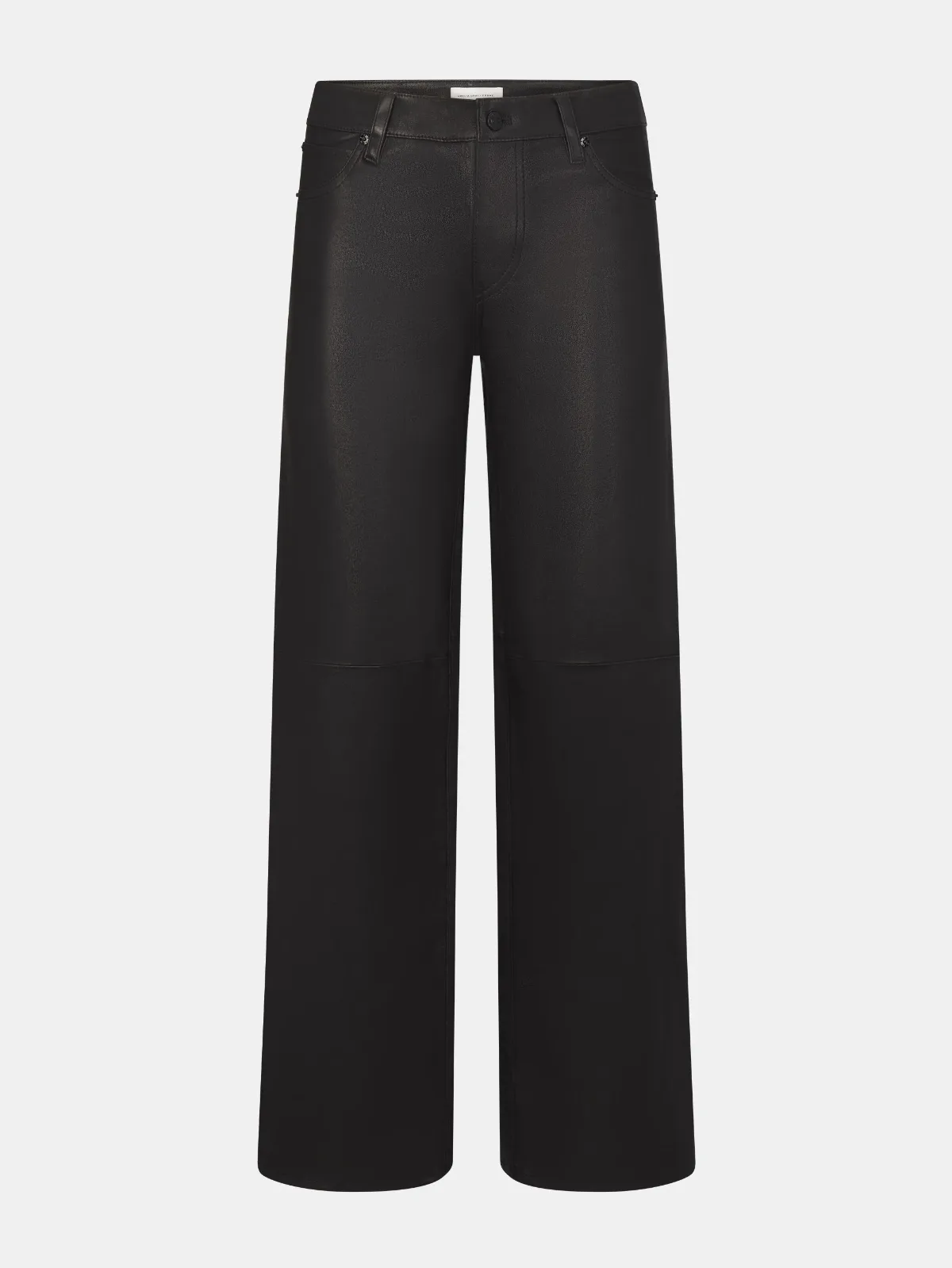 The Leather Gray Pants by FRAME