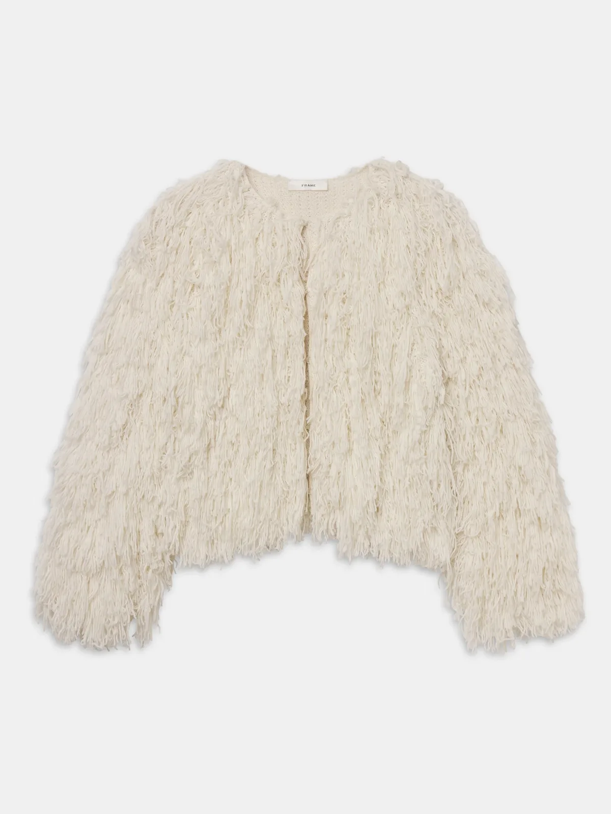 The Fringe Sweater Jacket by FRAME