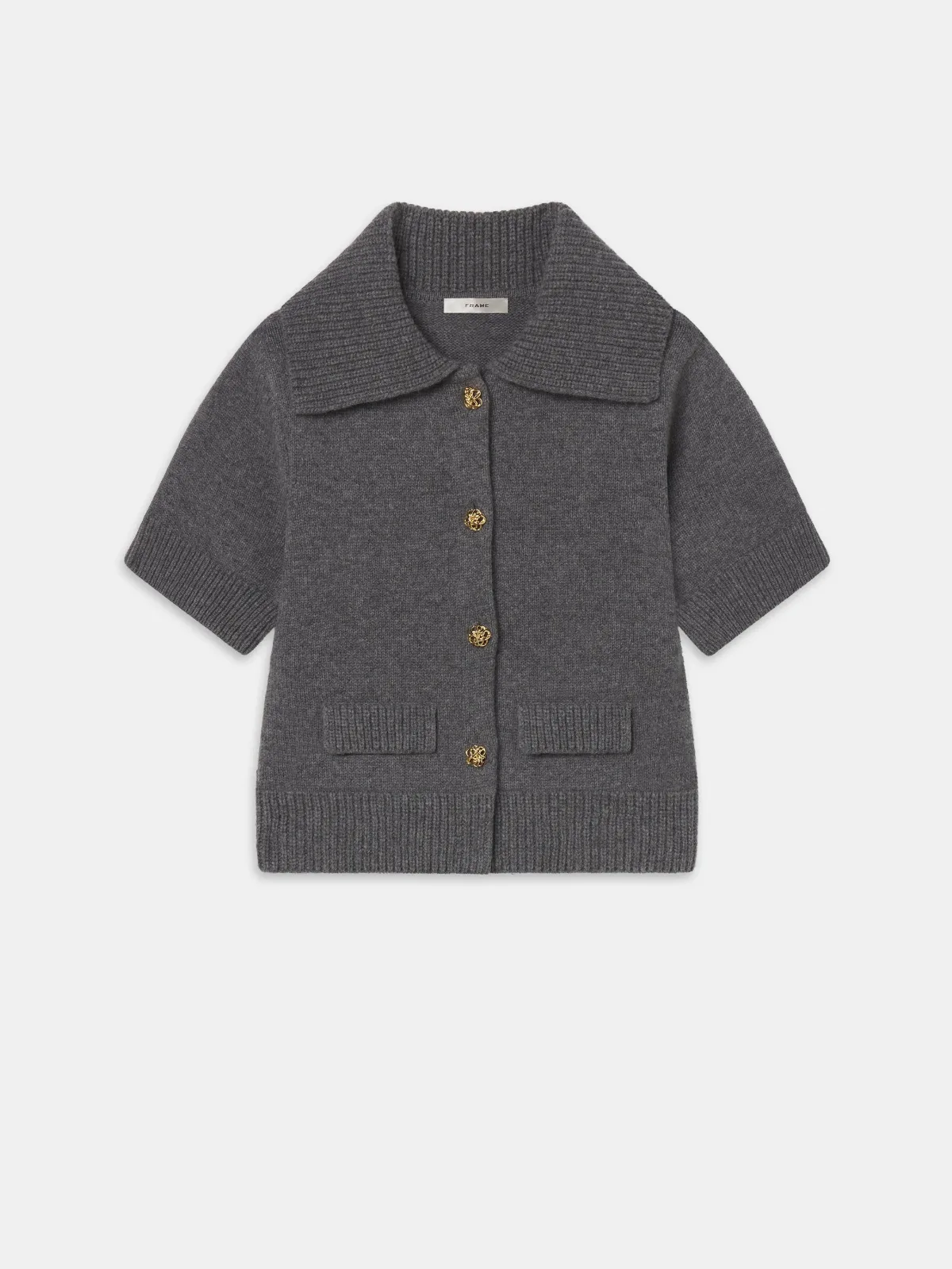 The Doll Cardi Charcoal Heather