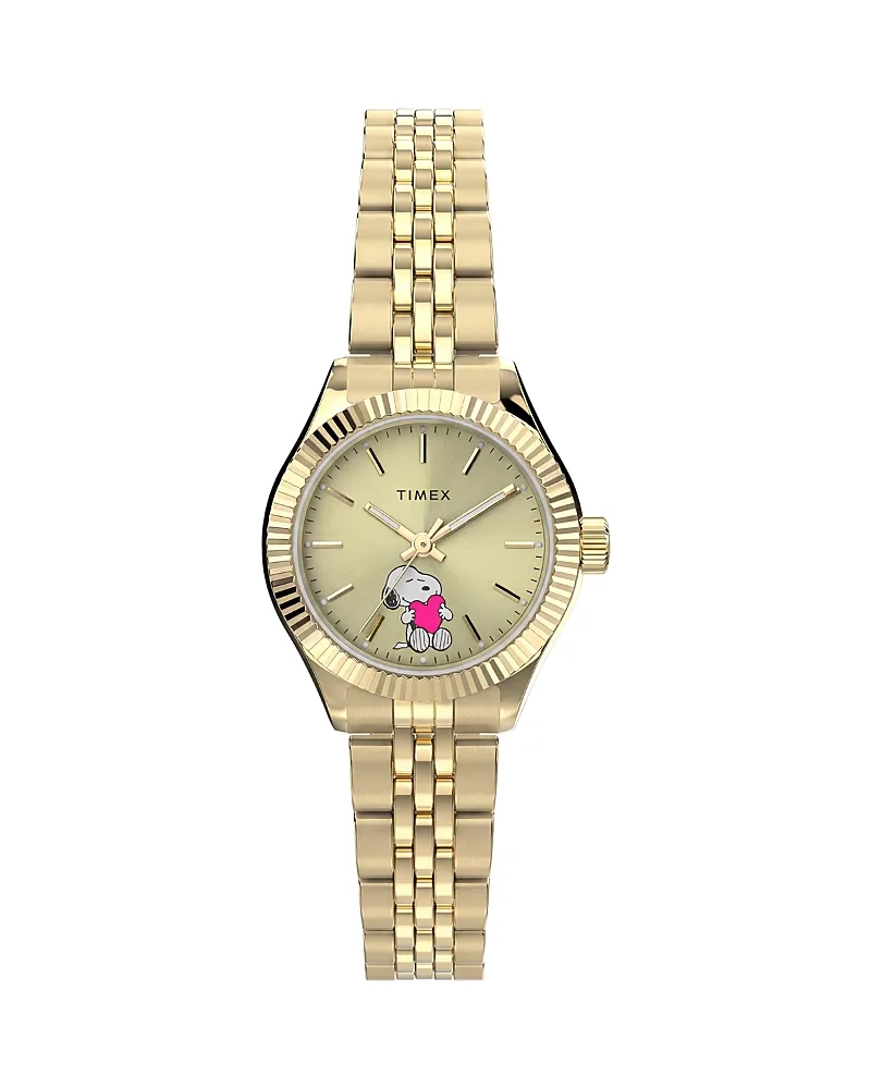 Timex x Peanuts Legacy Mini Heart Hug Watch, 25mm by Timex