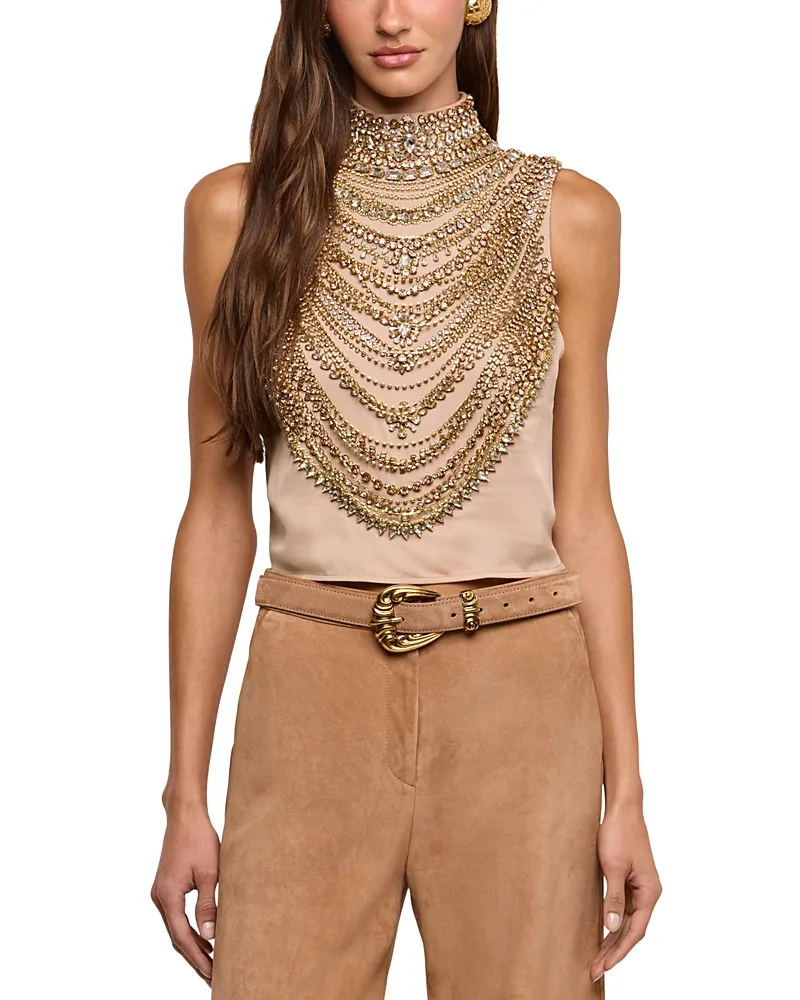 Yun Draped Crystal Tank