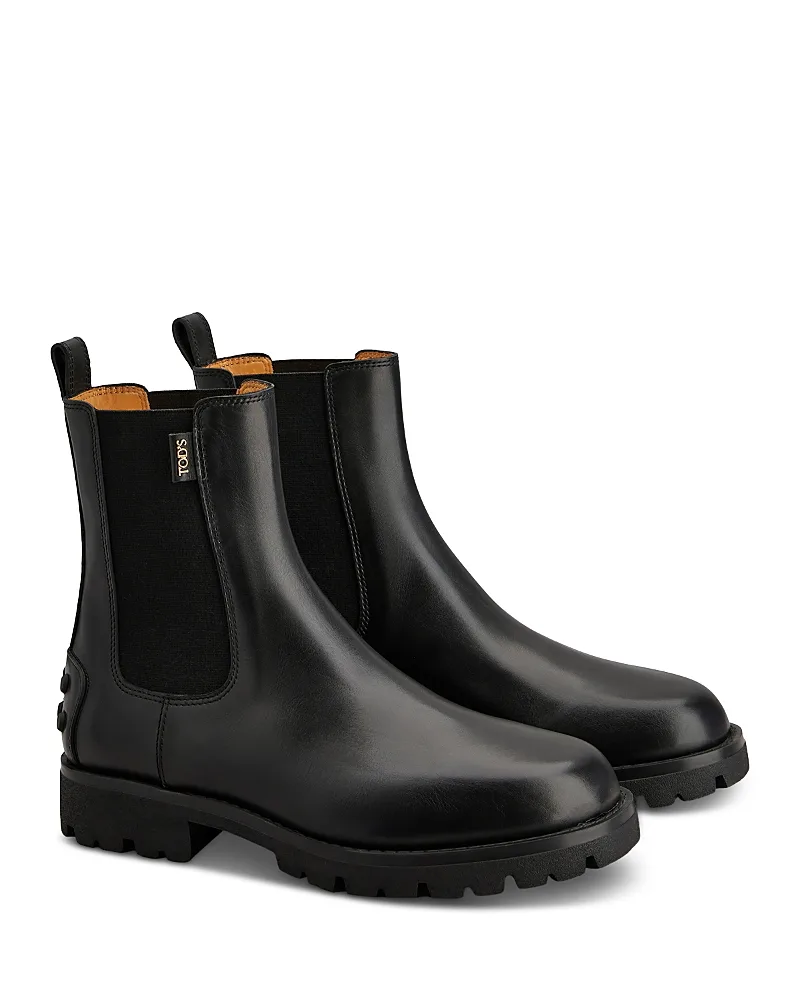 Leather Ankle Boots by Tod's