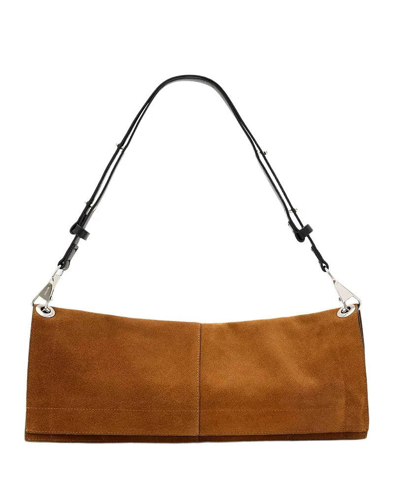 Lutece Suede Shoulder Bag by AllSaints