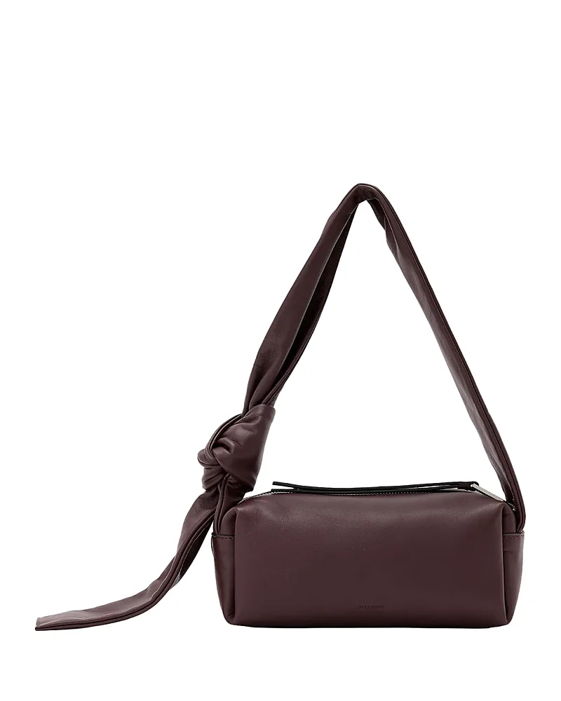 Effie Knot Leather Shoulder Bag by AllSaints