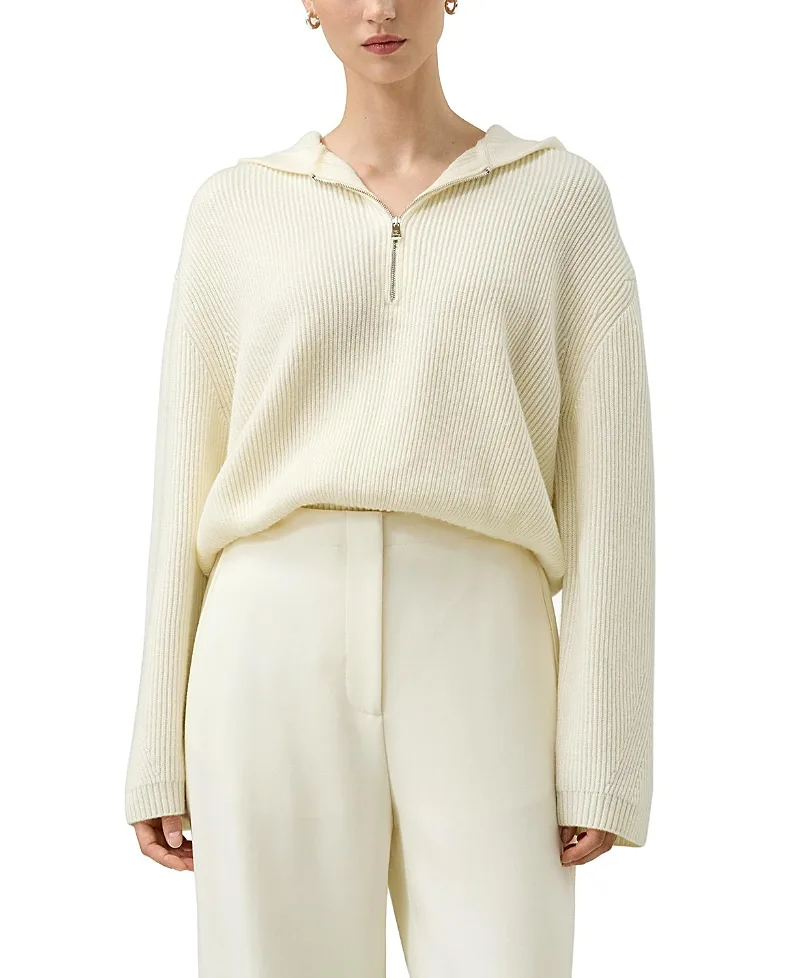 Machine Washable Wool Knit Sweater
