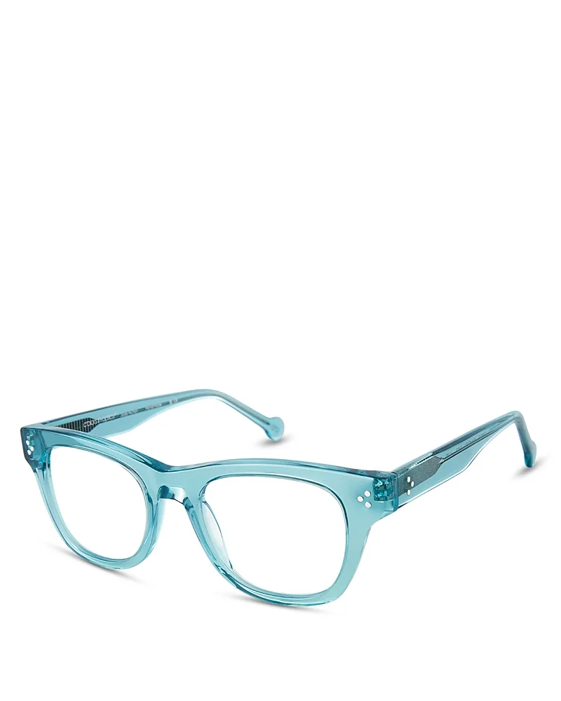 Plymouth Square Blue Light Glasses, 50mm