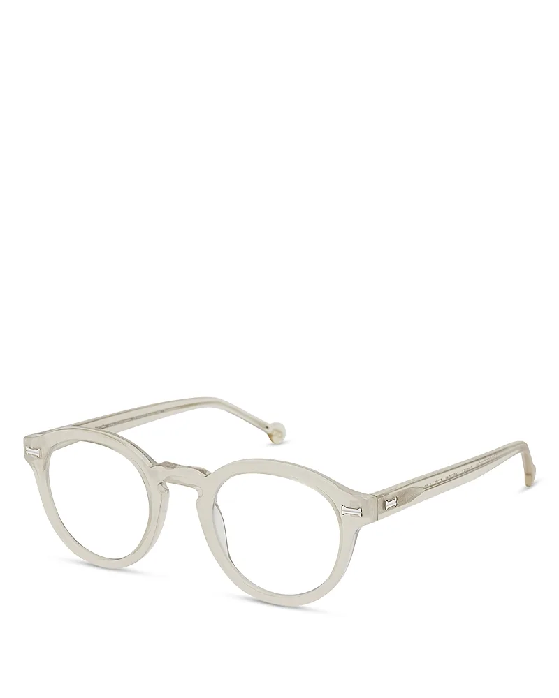 Preston Round Blue Light Glasses, 50mm