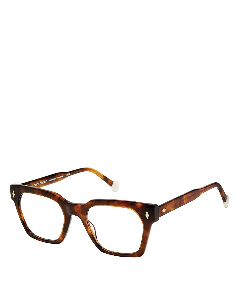 Rectangular Blue Light Glasses, 51mm by Colors In Optics