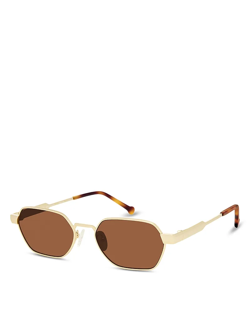 Romano Geometric Sunglasses, 54mm
