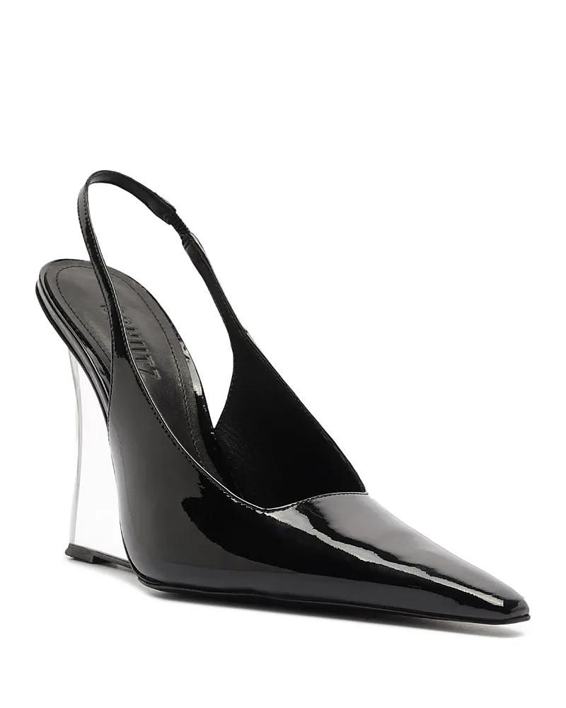 Stella Patent Leather Slingback Pumps by SCHUTZ
