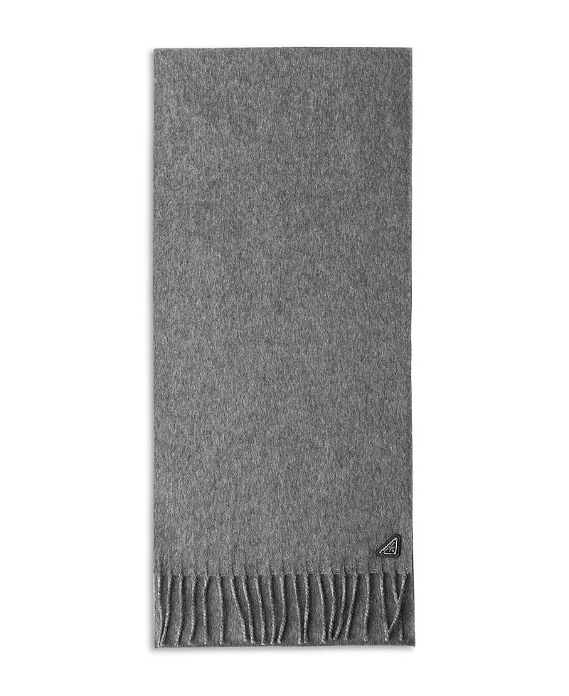 Silk and Cashmere Scarf by Prada